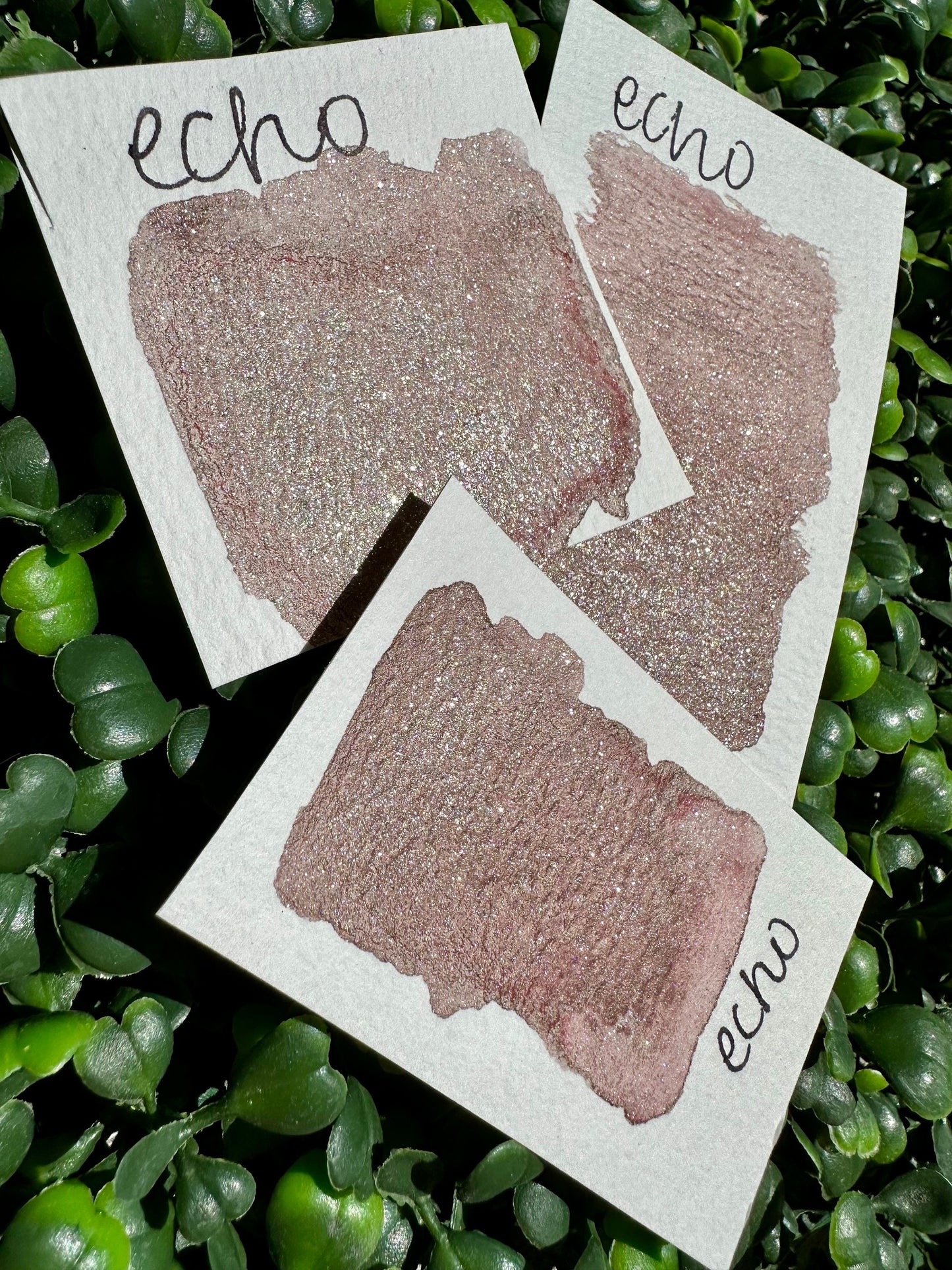 Echo | Shimmer Matte | Handmade Watercolors | Paintings | Handmade Cards | Watercolor Florals | Matte Pigment | Super Pigment