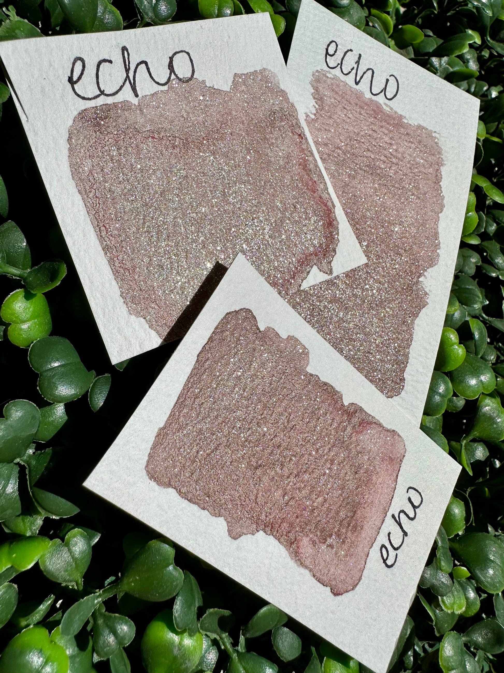 Echo | Shimmer Matte | Handmade Watercolors | Paintings | Handmade Cards | Watercolor Florals | Matte Pigment | Super Pigment