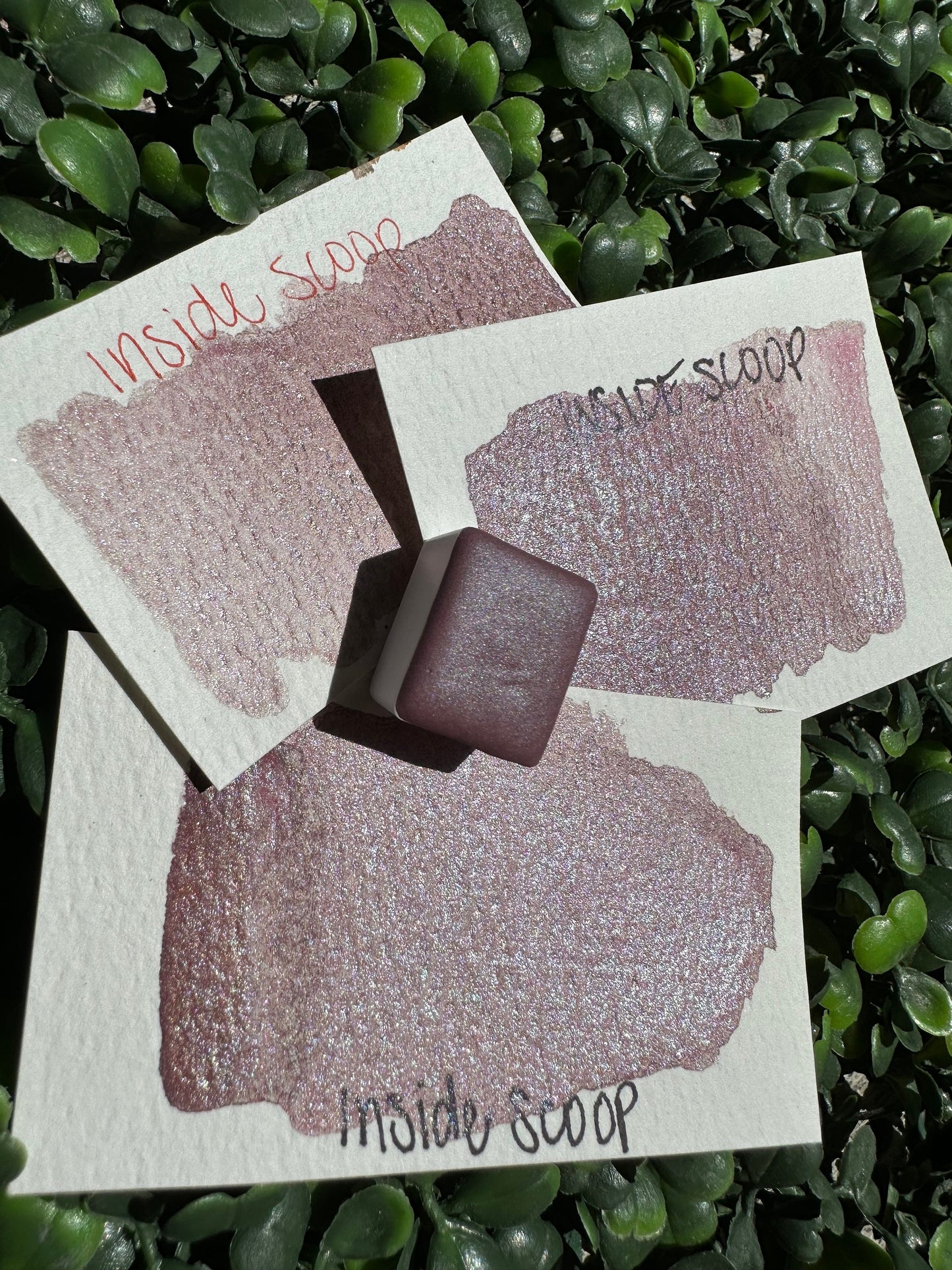 Inside Scoop | Shimmer Matte | Handmade Watercolors | Vibrant Watercolor | Handmade Cards | Watercolor Florals | Matte Pigment | l Pigment