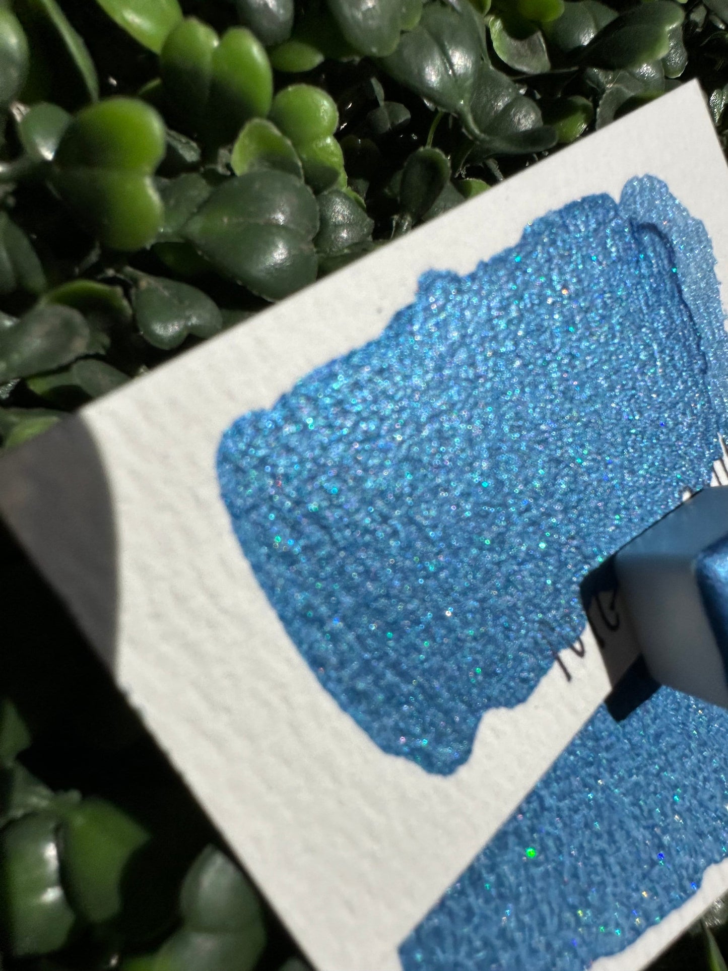 Betta (glitter) | Handmade Watercolors | Handmade Paint | Watercolors | Watercolor | Watercolor Artist | Flake Watercolor