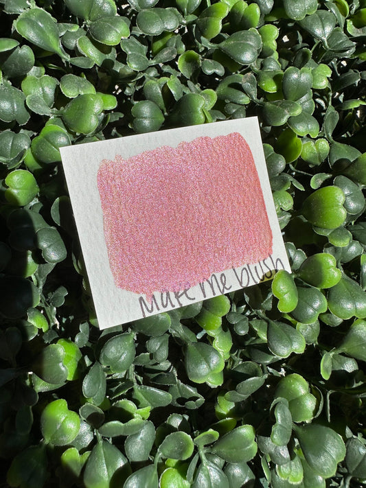 Make Me Blush | Handmade Watercolors | Handmade Paint | Watercolors | Watercolor | Watercolor Artist
