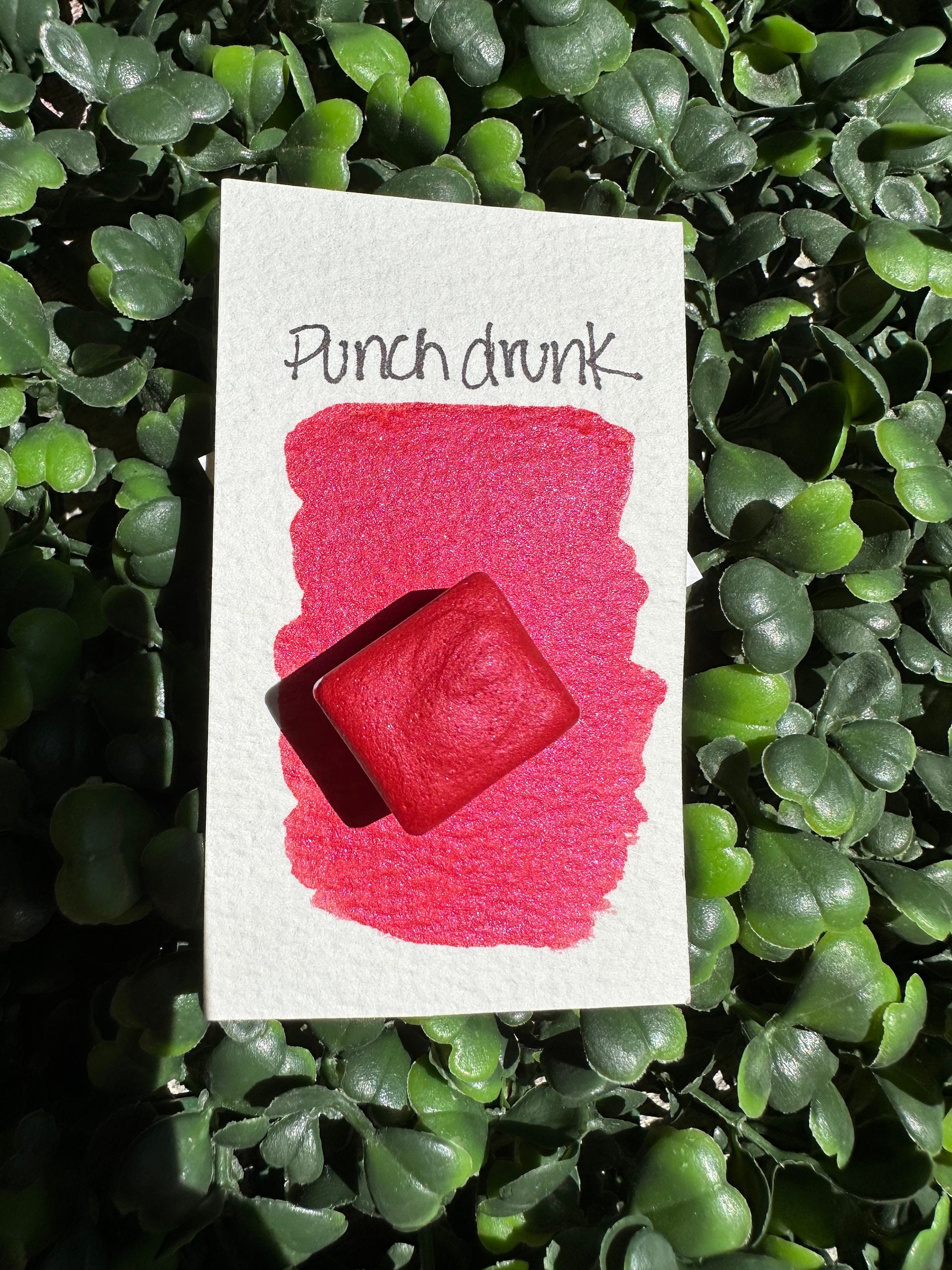 Punch Drunk | Handmade Watercolors | Handmade Paint | Watercolors | Watercolor | Watercolor Artist