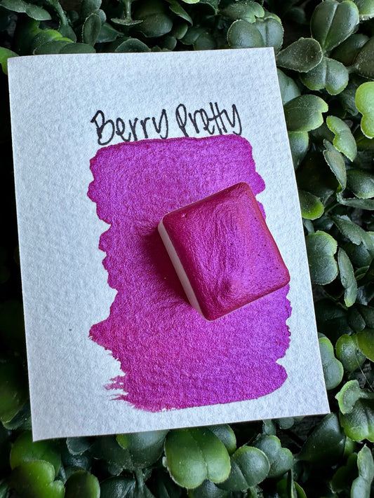 Berry Pretty | Handmade Watercolors | Handmade Paint | Watercolors | Watercolor | Watercolor Artist