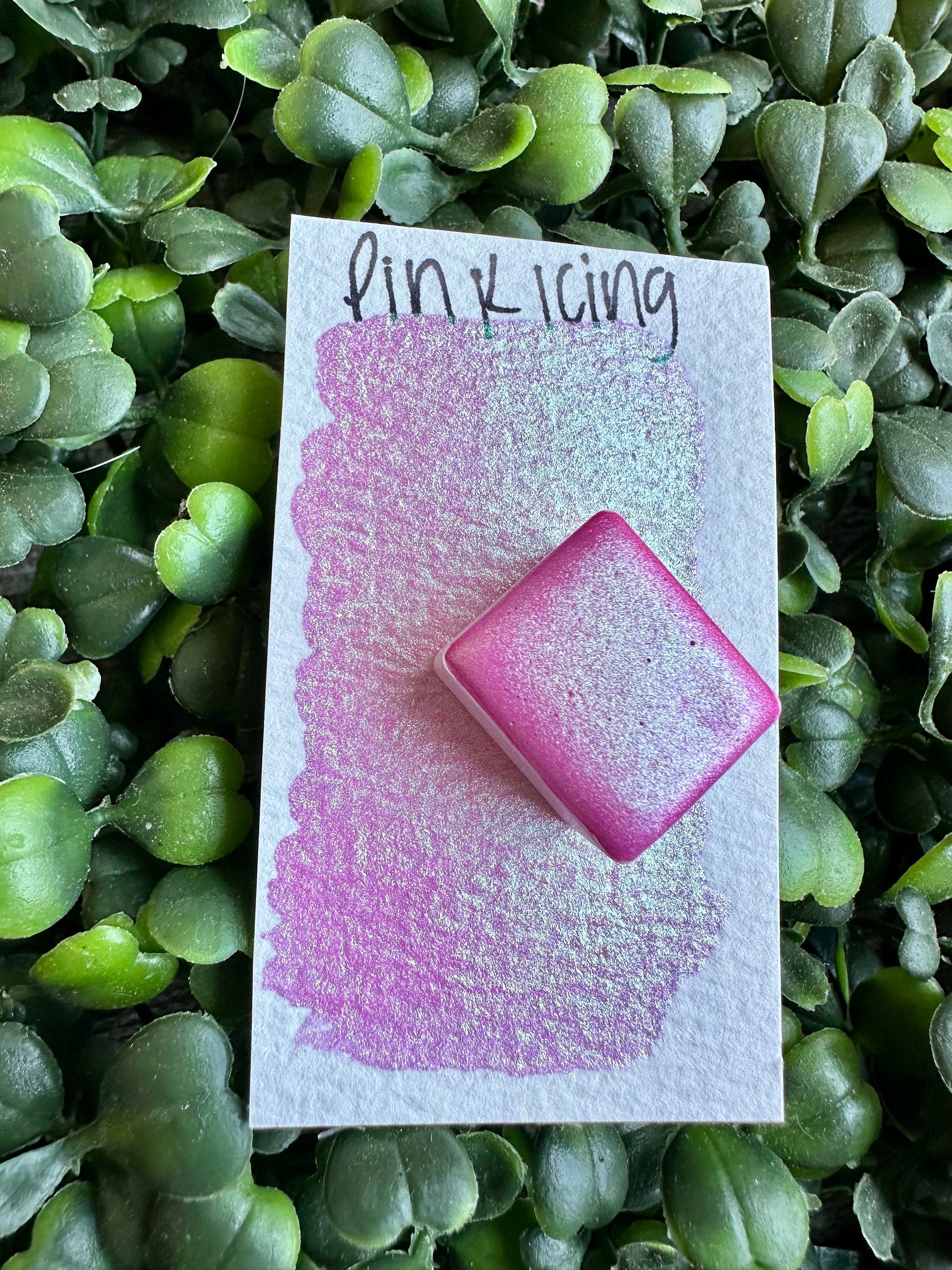 Pink icing | Handmade Watercolors | Handmade Paint | Watercolors | Watercolor | Watercolor Artist