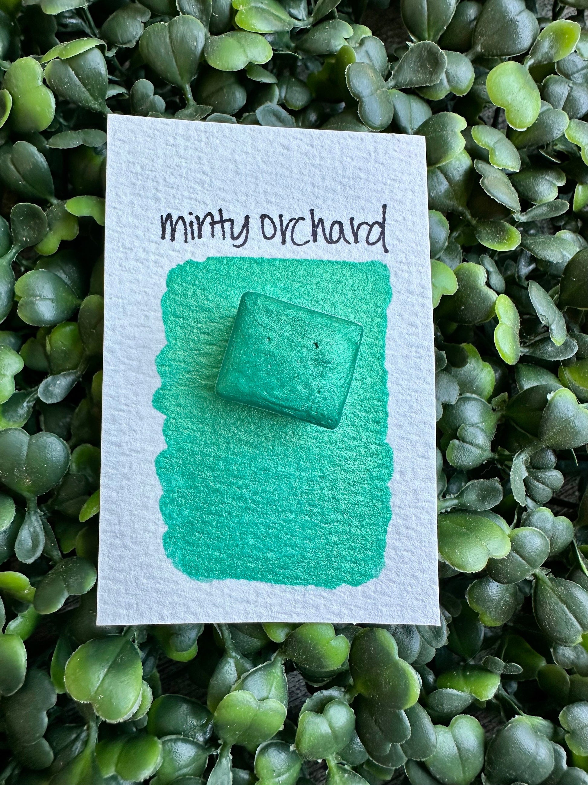 Minty Orchard | Handmade Watercolors | Handmade Paint | Watercolors | Watercolor | Watercolor Artist