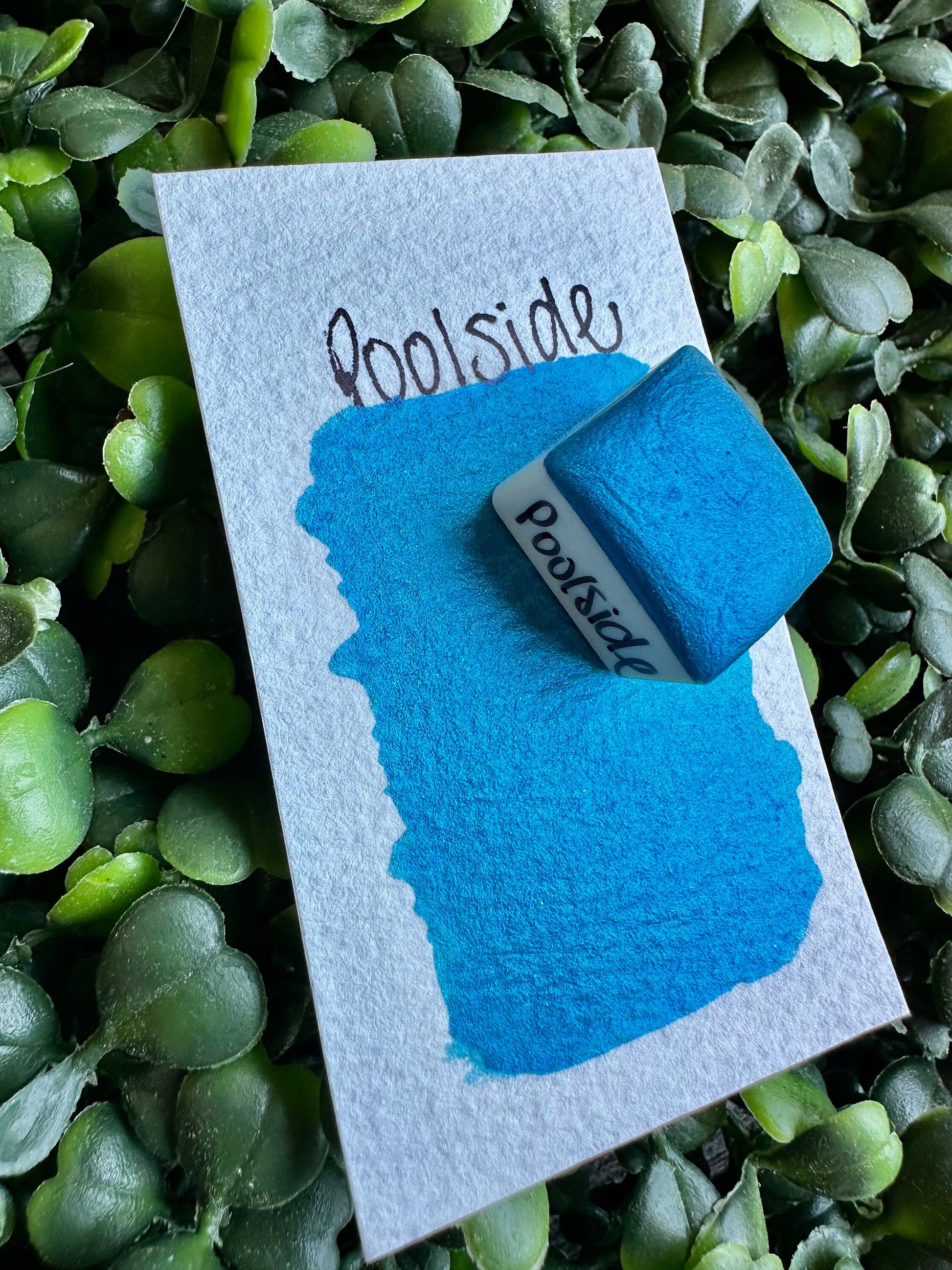 Pool Side | Handmade Watercolors | Handmade Paint | Watercolors | Watercolor | Watercolor Artist