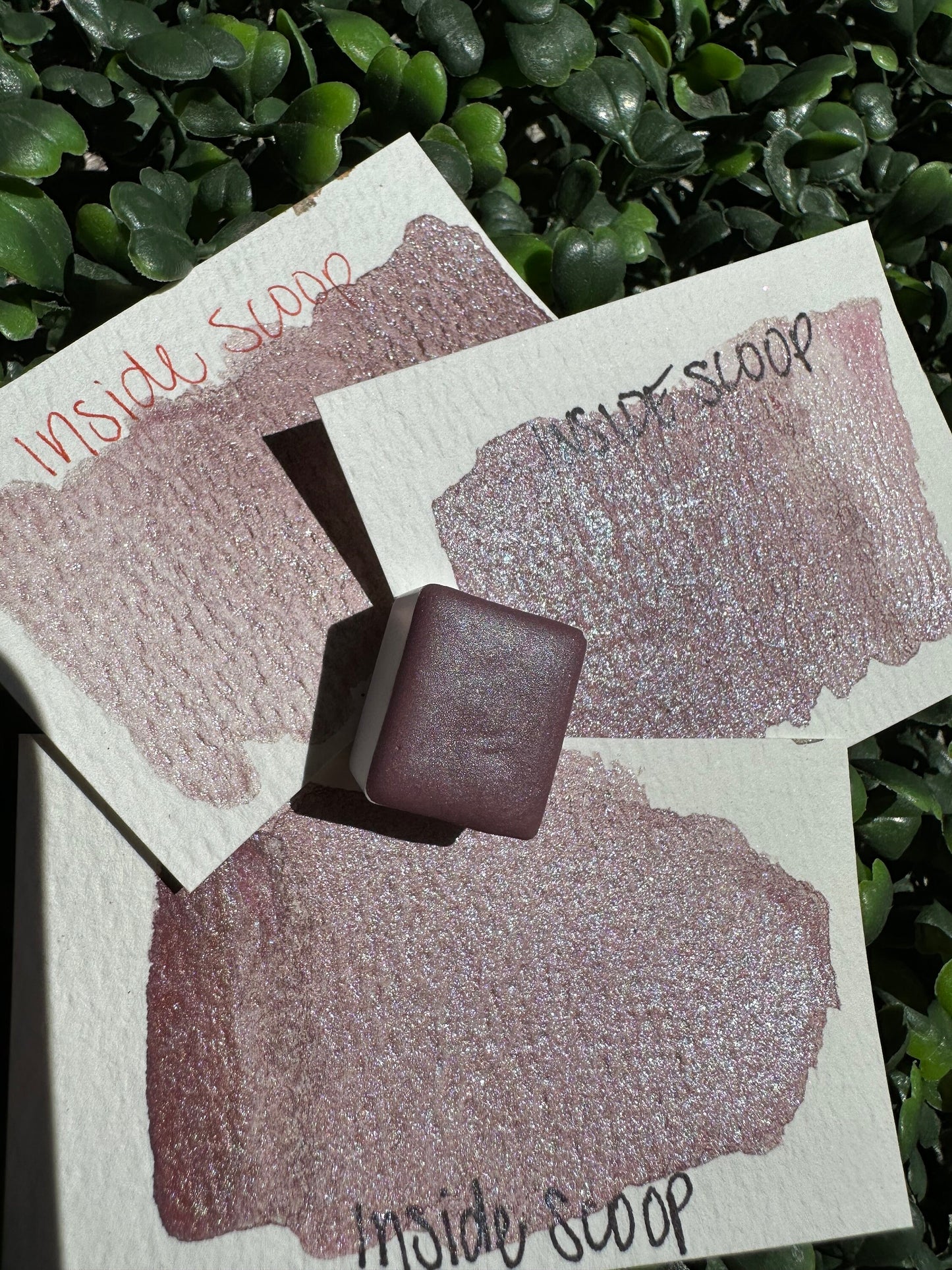 Inside Scoop | Shimmer Matte | Handmade Watercolors | Vibrant Watercolor | Handmade Cards | Watercolor Florals | Matte Pigment | l Pigment