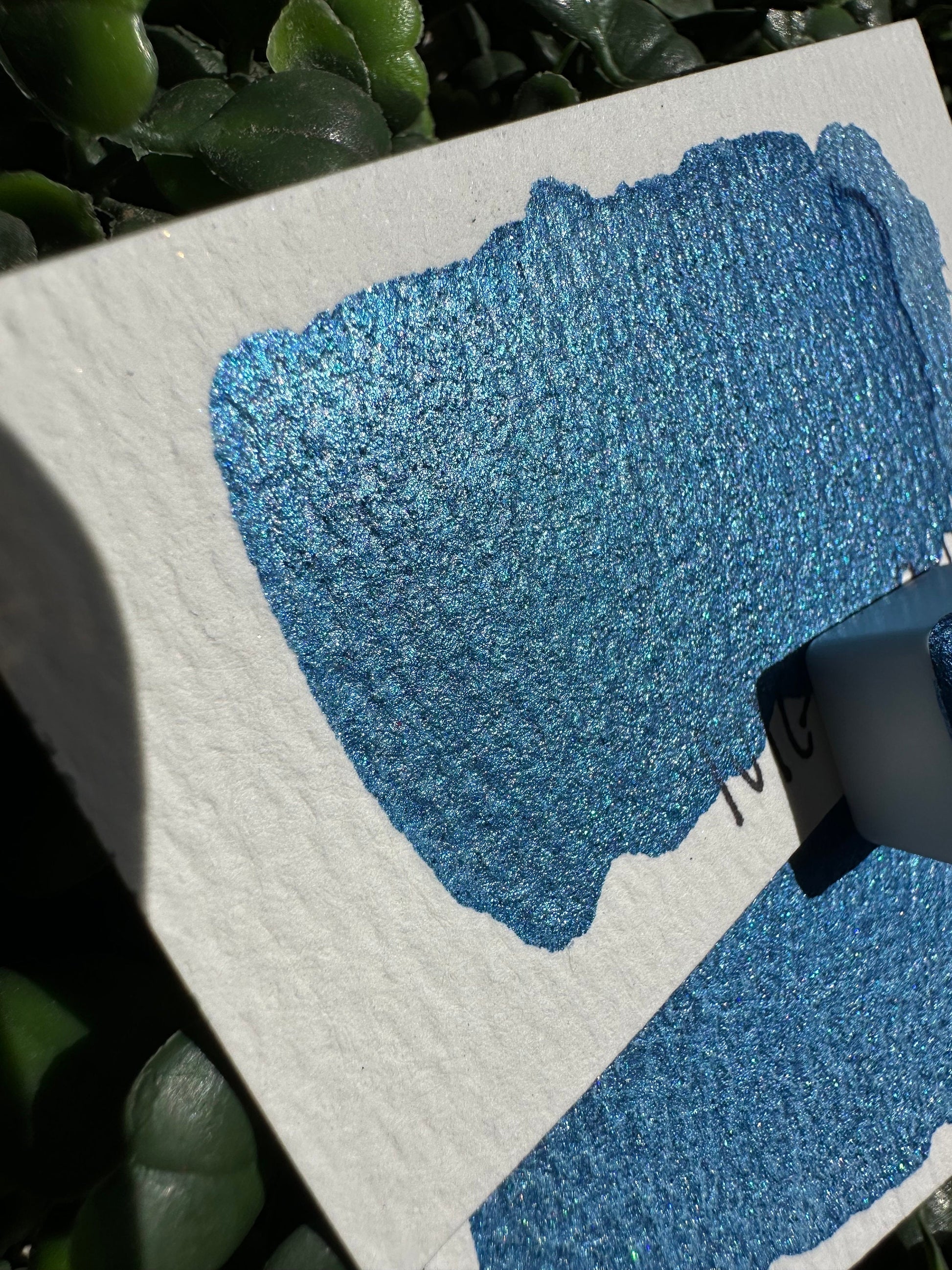 Betta (glitter) | Handmade Watercolors | Handmade Paint | Watercolors | Watercolor | Watercolor Artist | Flake Watercolor