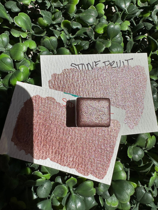 Stone Fruit | Handmade Watercolors | Handmade Paint | Watercolors | Watercolor | Watercolor Artist