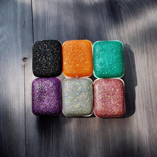 SET | 1:700 & 1.1000 Glitter Mix | Handmade Watercolors | Handmade Paint | Calligraphy | Lettering |