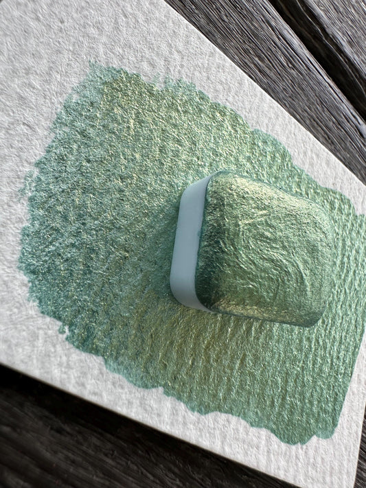 Bulbasaur | Pokémon Singles | Shimmer Watercolors | Handmade Watercolors | Handmade Paint | Calligraphy | Lettering