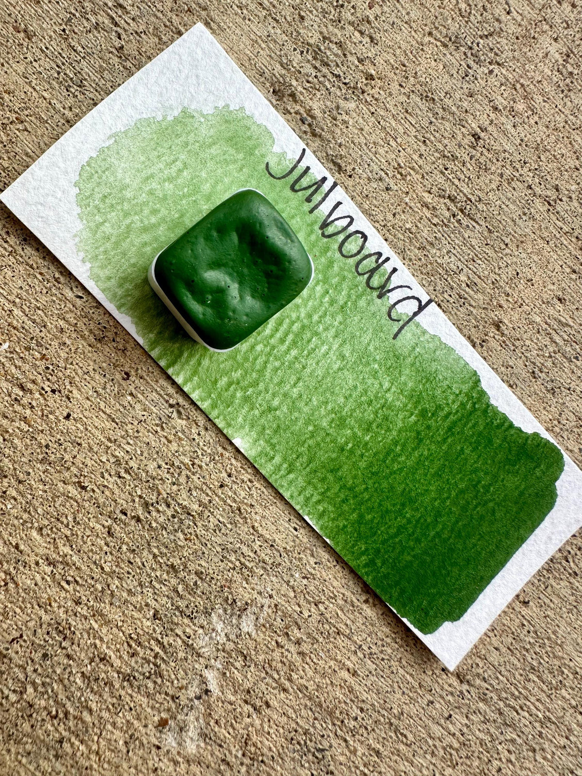 Julboard - Holiday Advent Single Colors | Handmade Watercolors | Handmade Paint | Watercolors | Watercolor Artist | Handmade Cards |