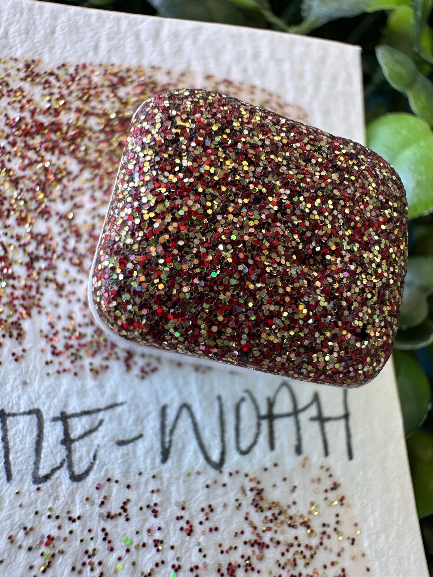 Mistle Woah | Handmade Watercolors | Handmade Paint | Watercolors | Watercolor Glitter | Handmade Cards | Calligraphy | Lettering