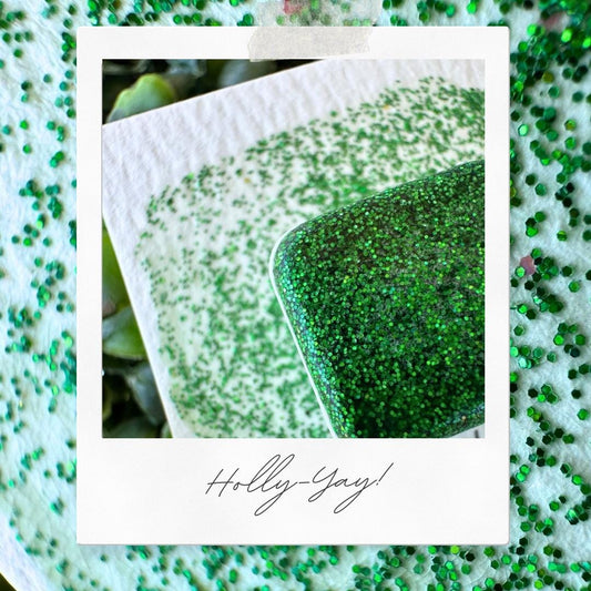Holly-Yay | Handmade Watercolors | Handmade Paint | Watercolors | Watercolor Glitter | Handmade Cards | Calligraphy | Lettering