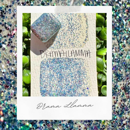 Drama Llamma | Handmade Watercolors | Handmade Paint | Watercolors | Watercolor Glitter | Handmade Cards | Calligraphy | Lettering