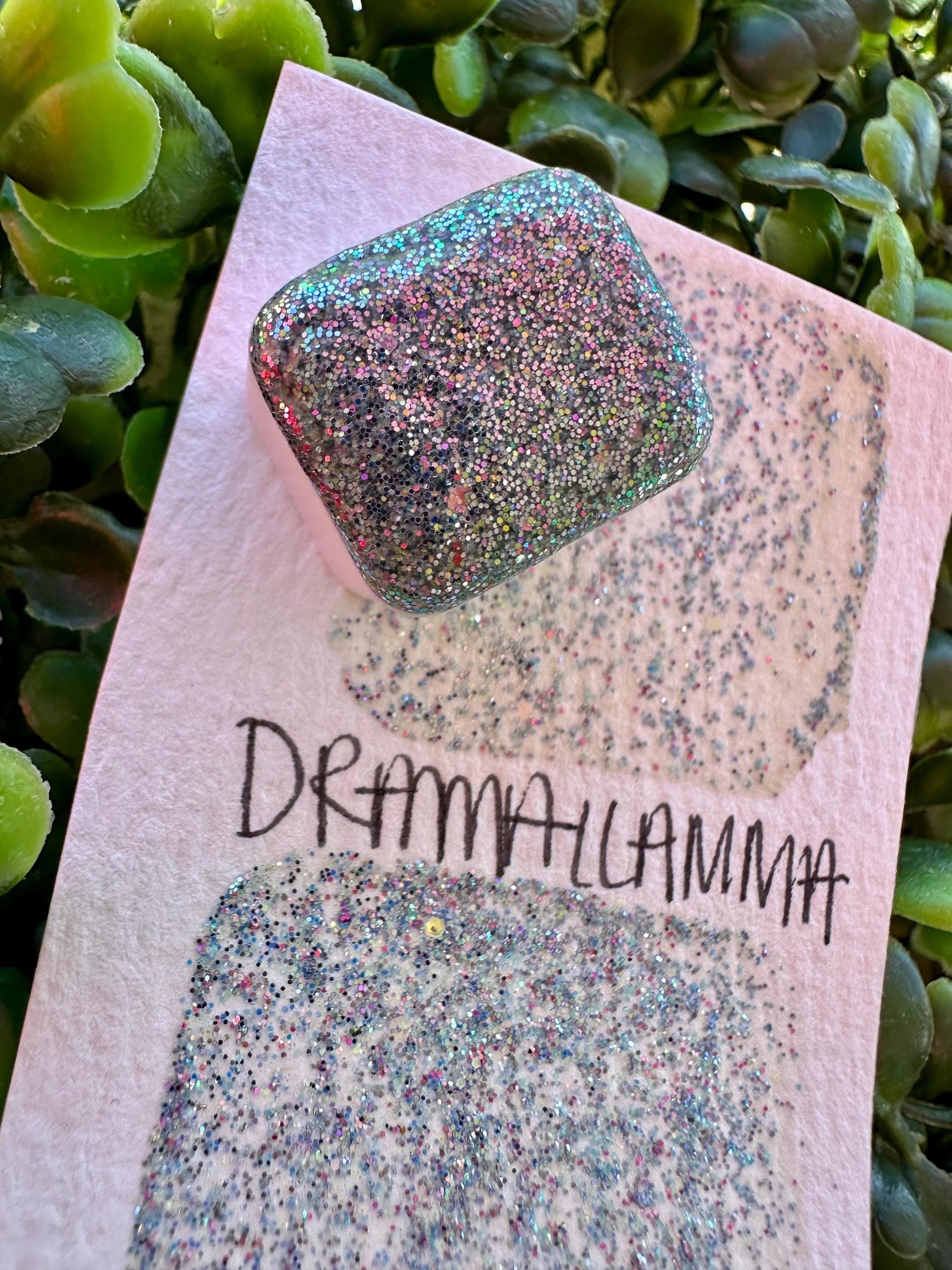 Drama Llamma | Handmade Watercolors | Handmade Paint | Watercolors | Watercolor Glitter | Handmade Cards | Calligraphy | Lettering