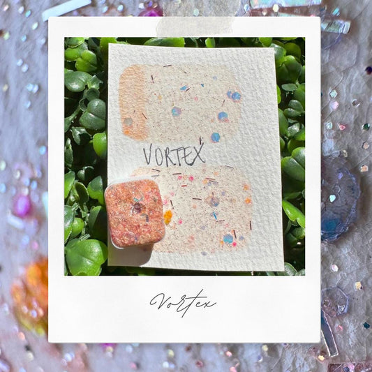 Vortex | Handmade Watercolors | Handmade Paint | Watercolors | Watercolor Glitter | Handmade Cards | Calligraphy | Lettering