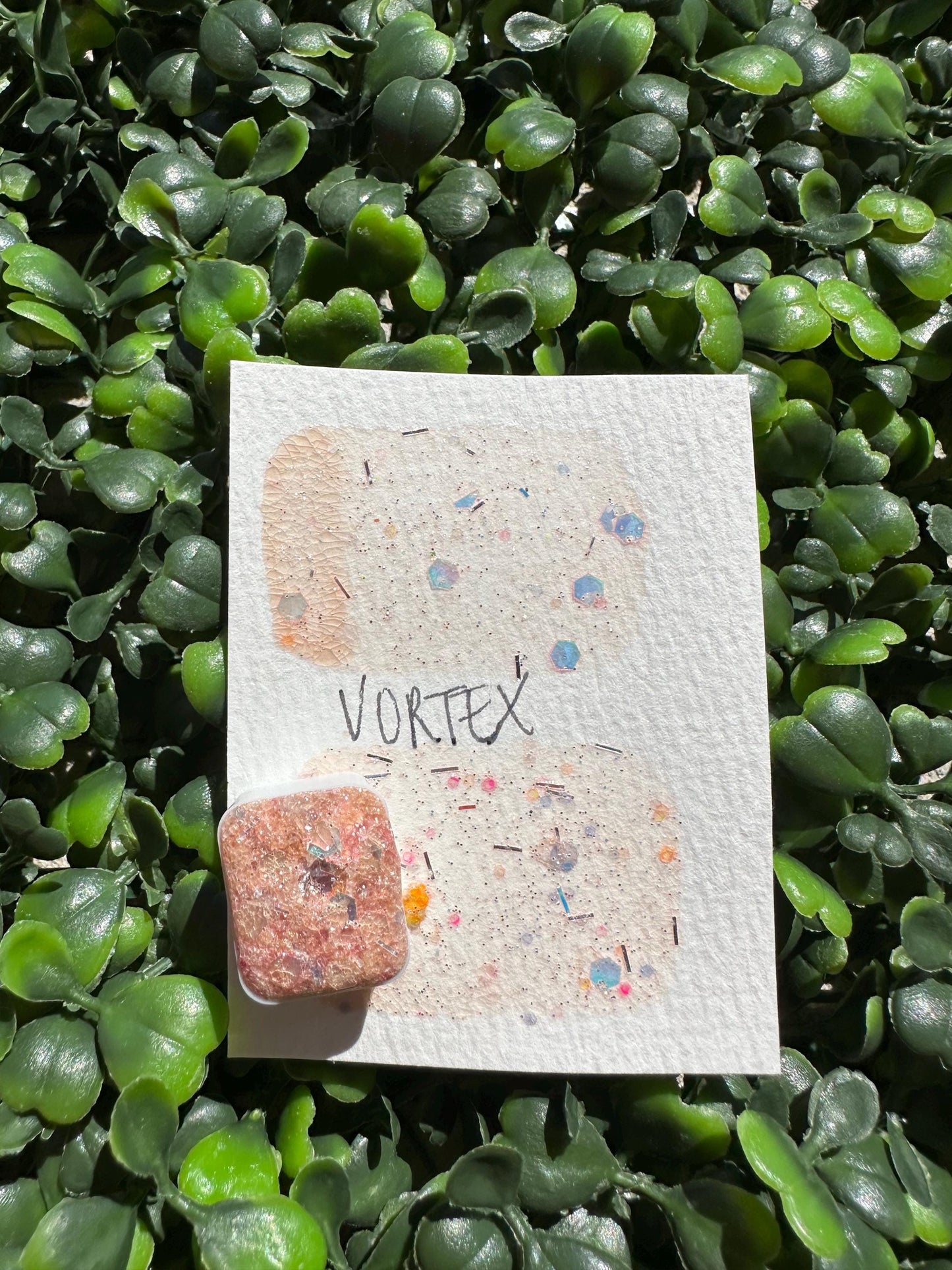Vortex | Handmade Watercolors | Handmade Paint | Watercolors | Watercolor Glitter | Handmade Cards | Calligraphy | Lettering
