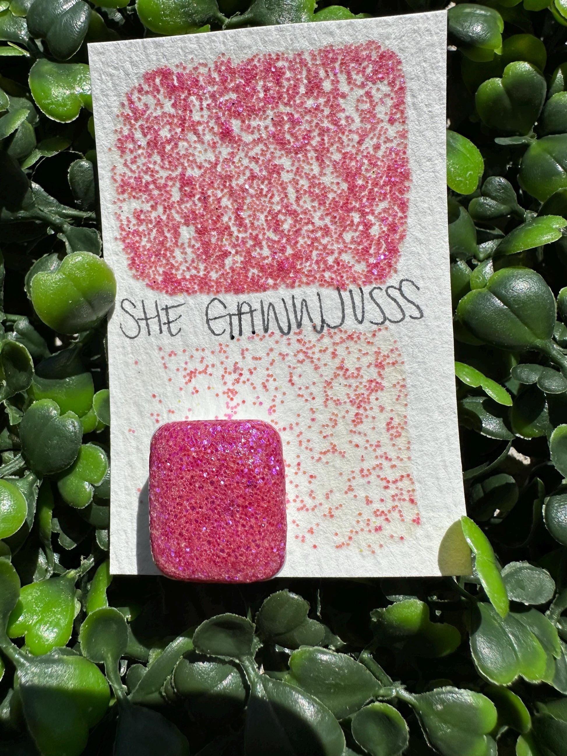 She Gawwjusss | Handmade Watercolors | Handmade Paint | Watercolors | Watercolor Glitter | Handmade Cards | Calligraphy | Lettering