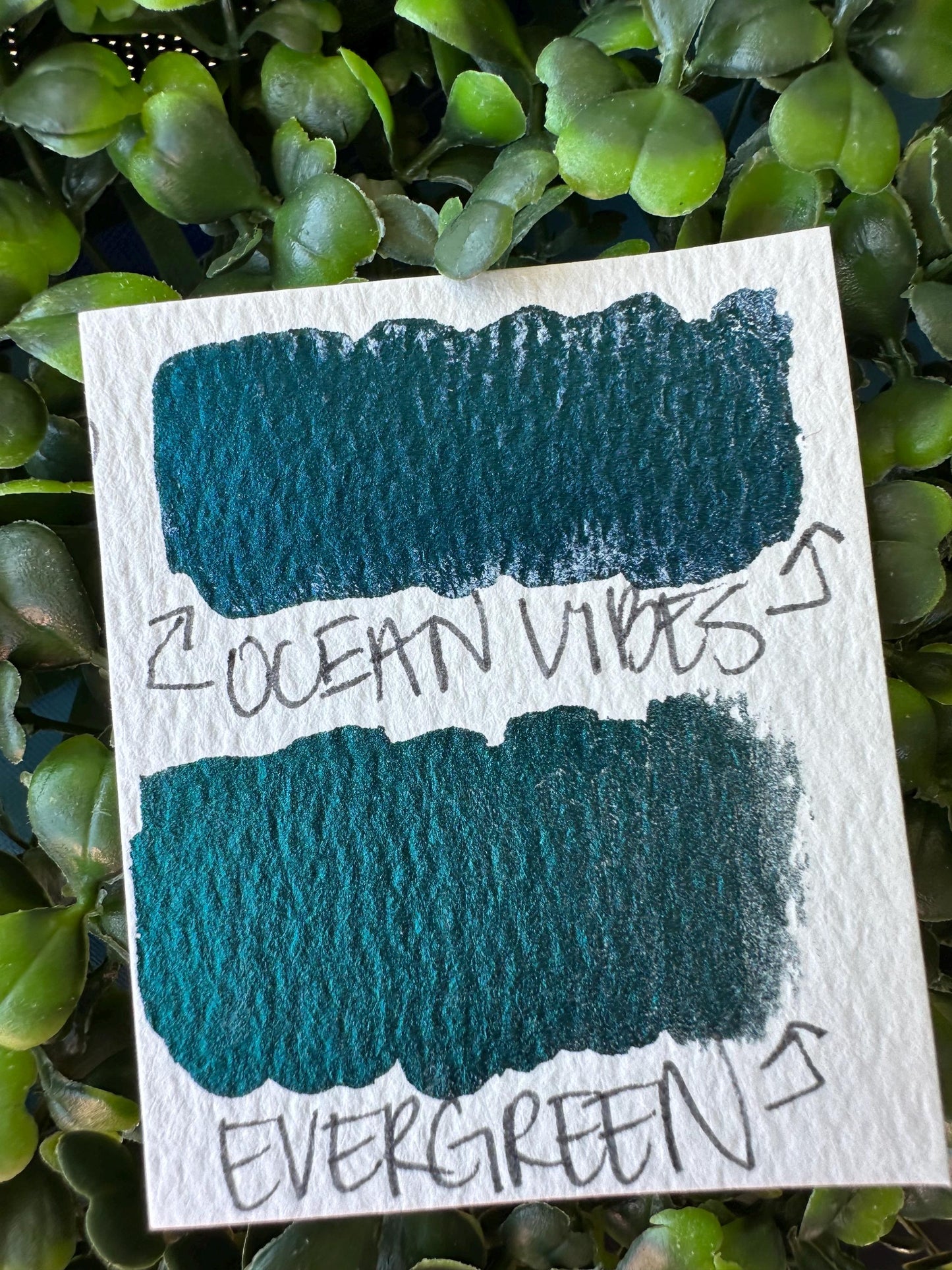 Ocean Vibes, Micas, Handmade Watercolors, Quarter Pans, Mini Pans, Blue Paint, Shimmer, Gift Ideas