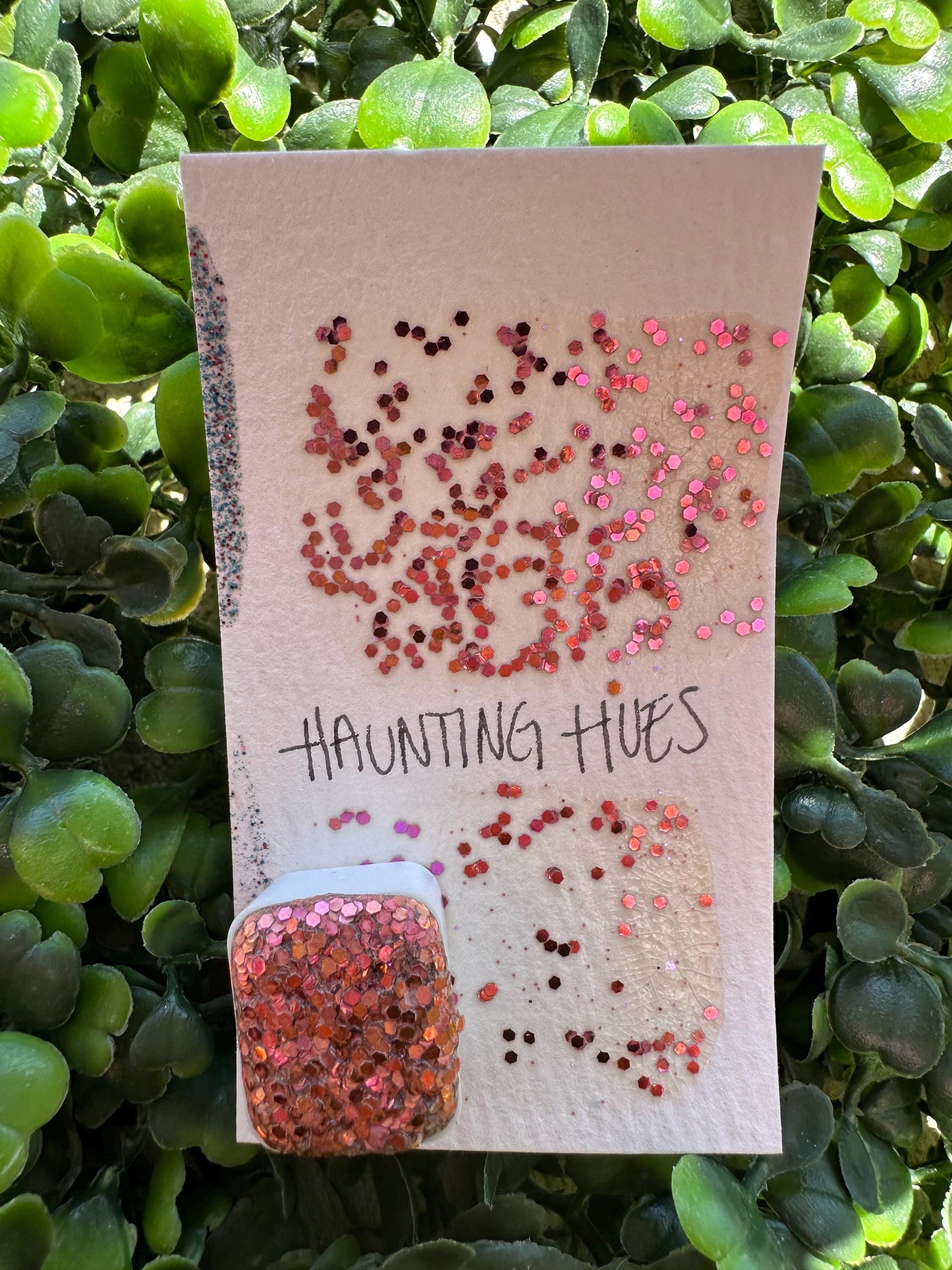 Haunting Hues | Handmade Watercolors | Handmade Paint | Watercolors | Watercolor Glitter | Handmade Cards | Calligraphy | Lettering