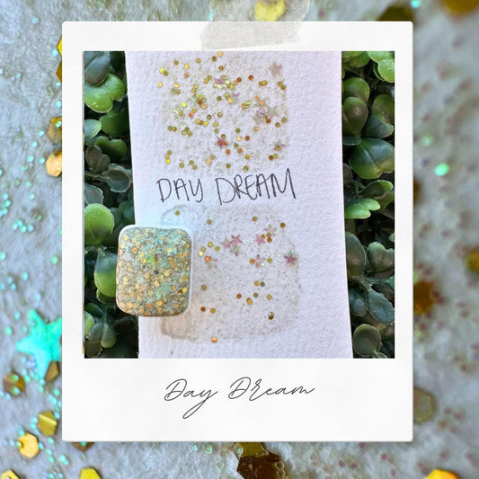 Day Dream | Handmade Watercolors | Handmade Paint | Watercolors | Watercolor Glitter | Handmade Cards | Calligraphy | Lettering