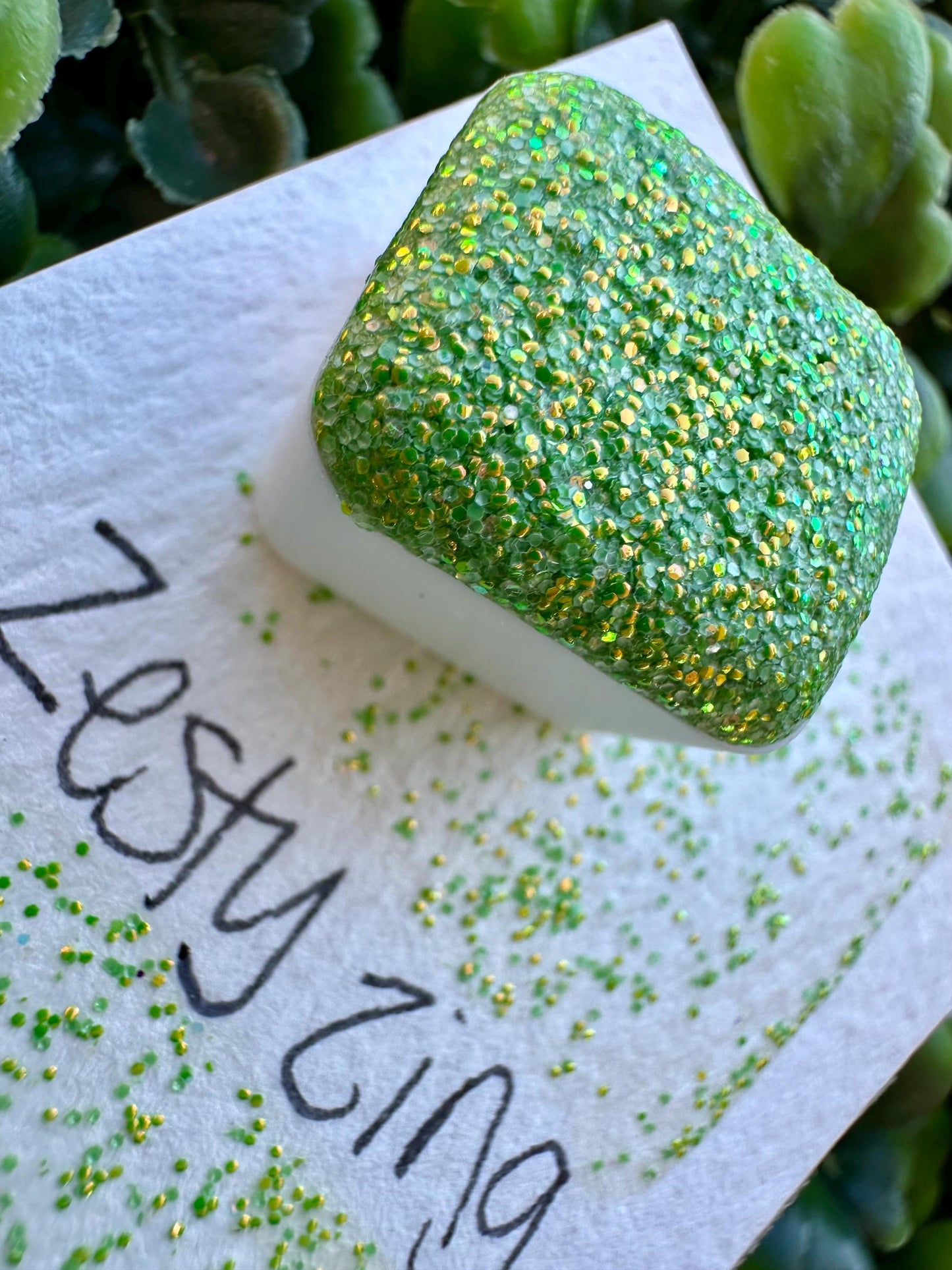 Zesty Zing | Handmade Watercolors | Handmade Paint | Watercolors | Watercolor Glitter | Handmade Cards | Calligraphy | Lettering