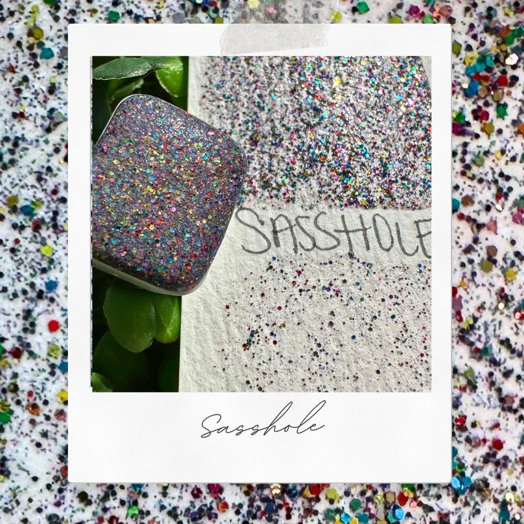 Sasshole | Handmade Watercolors | Handmade Paint | Watercolors | Watercolor Glitter | Handmade Cards | Calligraphy | Lettering