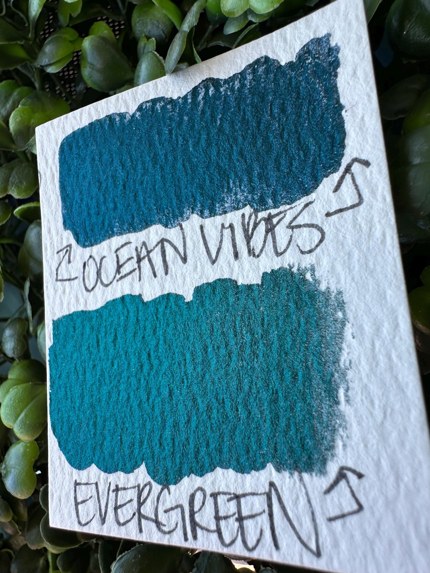 Ocean Vibes, Micas, Handmade Watercolors, Quarter Pans, Mini Pans, Blue Paint, Shimmer, Gift Ideas