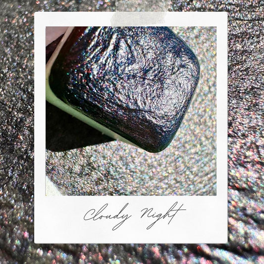Cloudy Night | Handmade Watercolors | Handmade Paint | Watercolors | Watercolor | Watercolor Artist