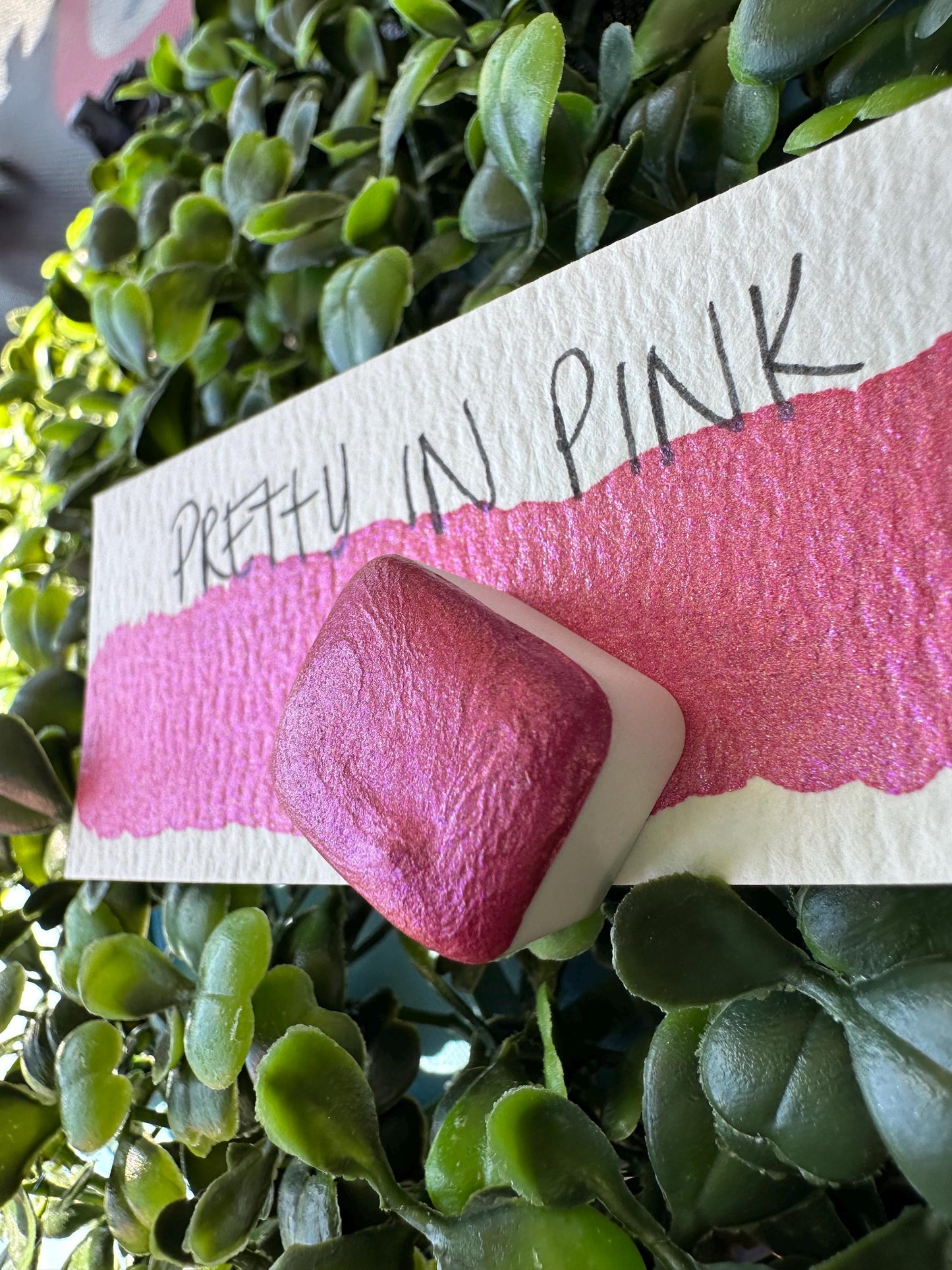 Pretty In Pink | Handmade Watercolors | Handmade Paint | Watercolors | Watercolor | Watercolor Artist