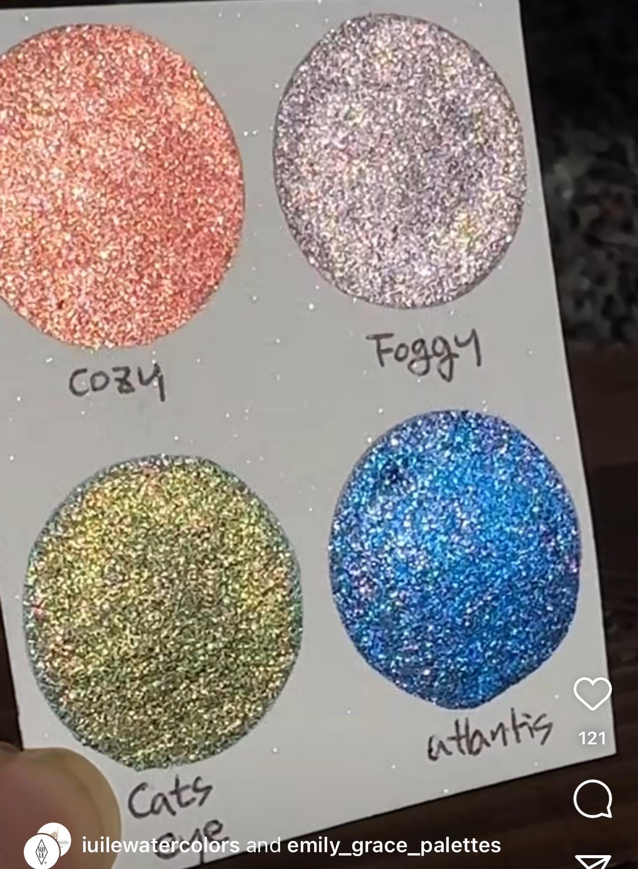 EmilyGracePalettes X Iuile | Fall Collab 2024 | Watercolors | Handmade Paint | Watercolors | Watercolor | Handmade Watercolors | Collab