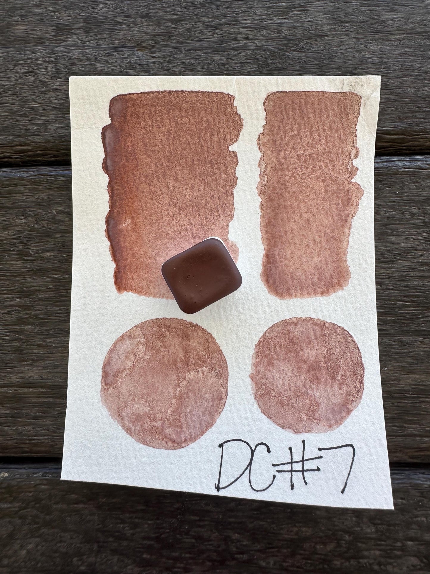 DC #7 | Handmade Watercolors | Handmade Paint | Watercolors | Watercolor | Watercolor Artist