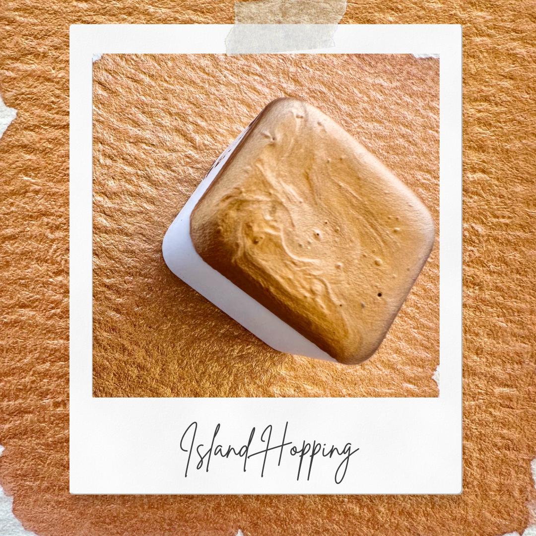 Island Hopping | Handmade Watercolors | Handmade Paint | Watercolors | Watercolor | Watercolor Artist