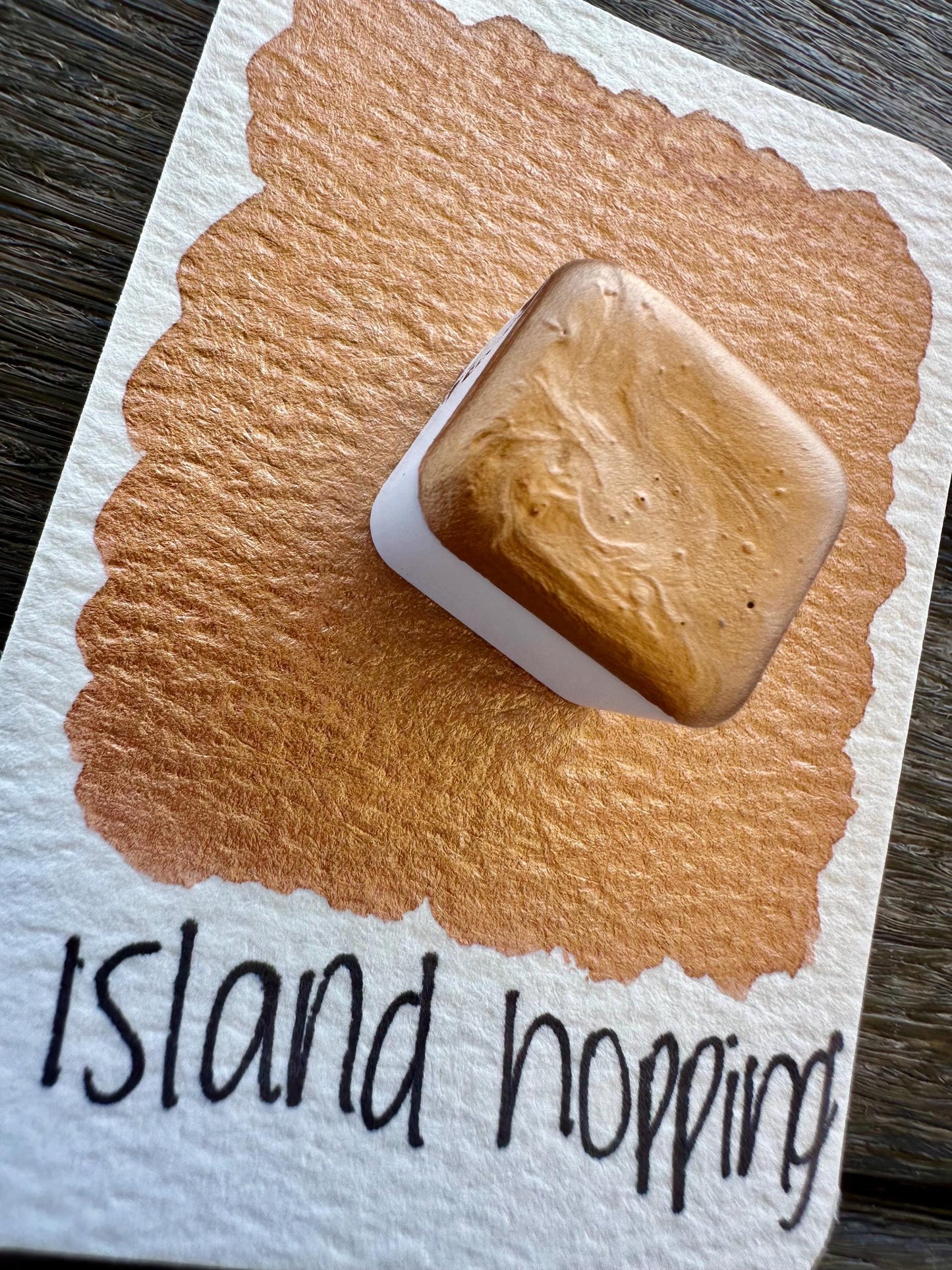 Island Hopping | Handmade Watercolors | Handmade Paint | Watercolors | Watercolor | Watercolor Artist