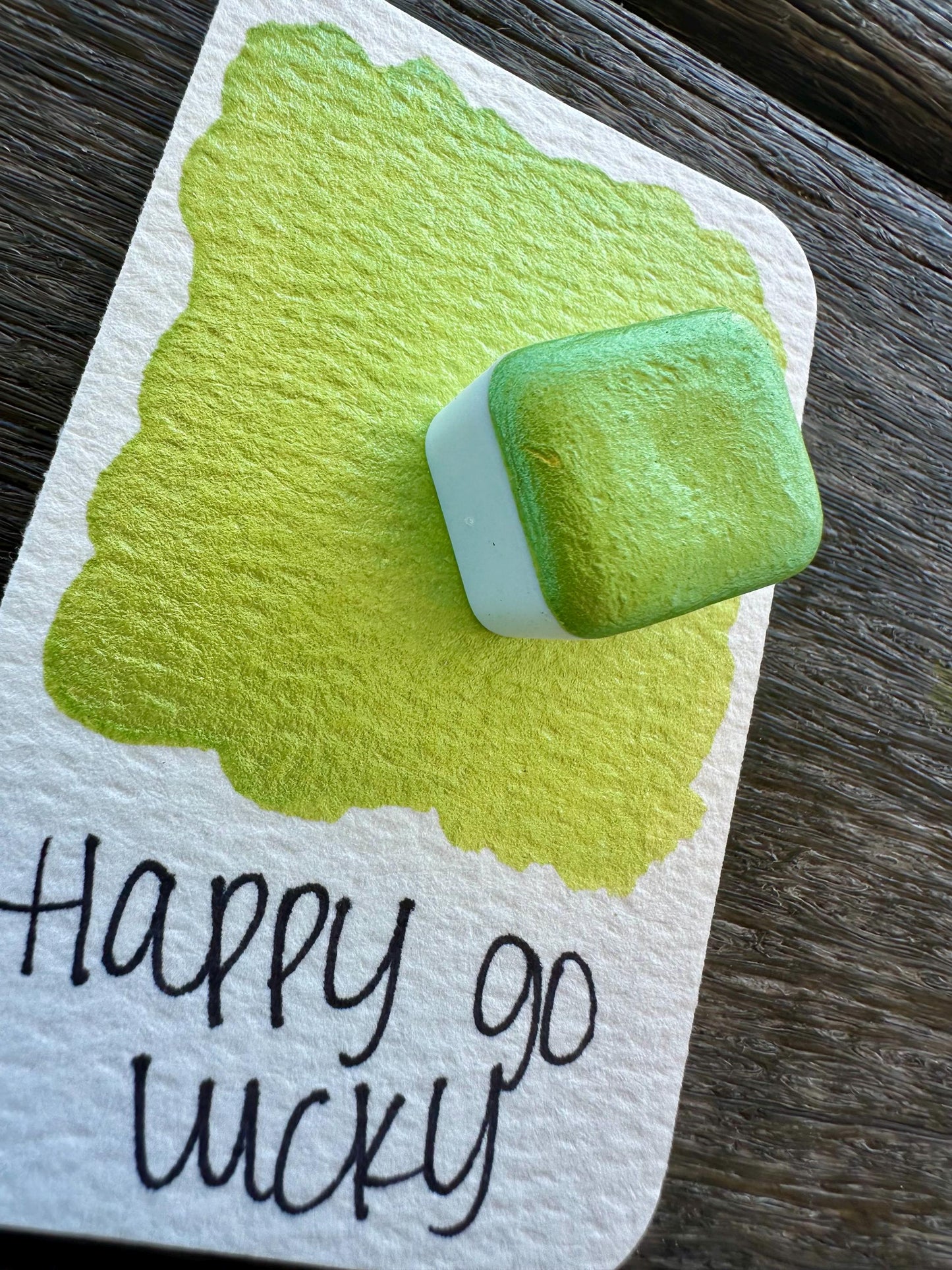 Happy Go Lucky | Handmade Watercolors | Handmade Paint | Watercolors | Watercolor | Watercolor Artist