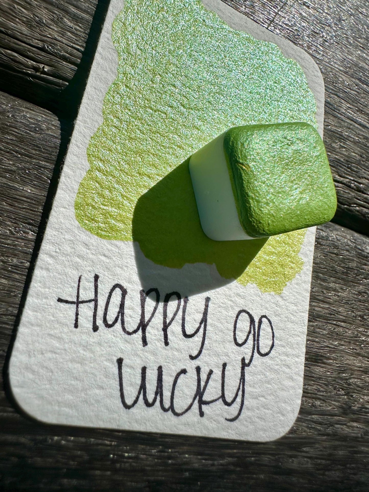 Happy Go Lucky | Handmade Watercolors | Handmade Paint | Watercolors | Watercolor | Watercolor Artist
