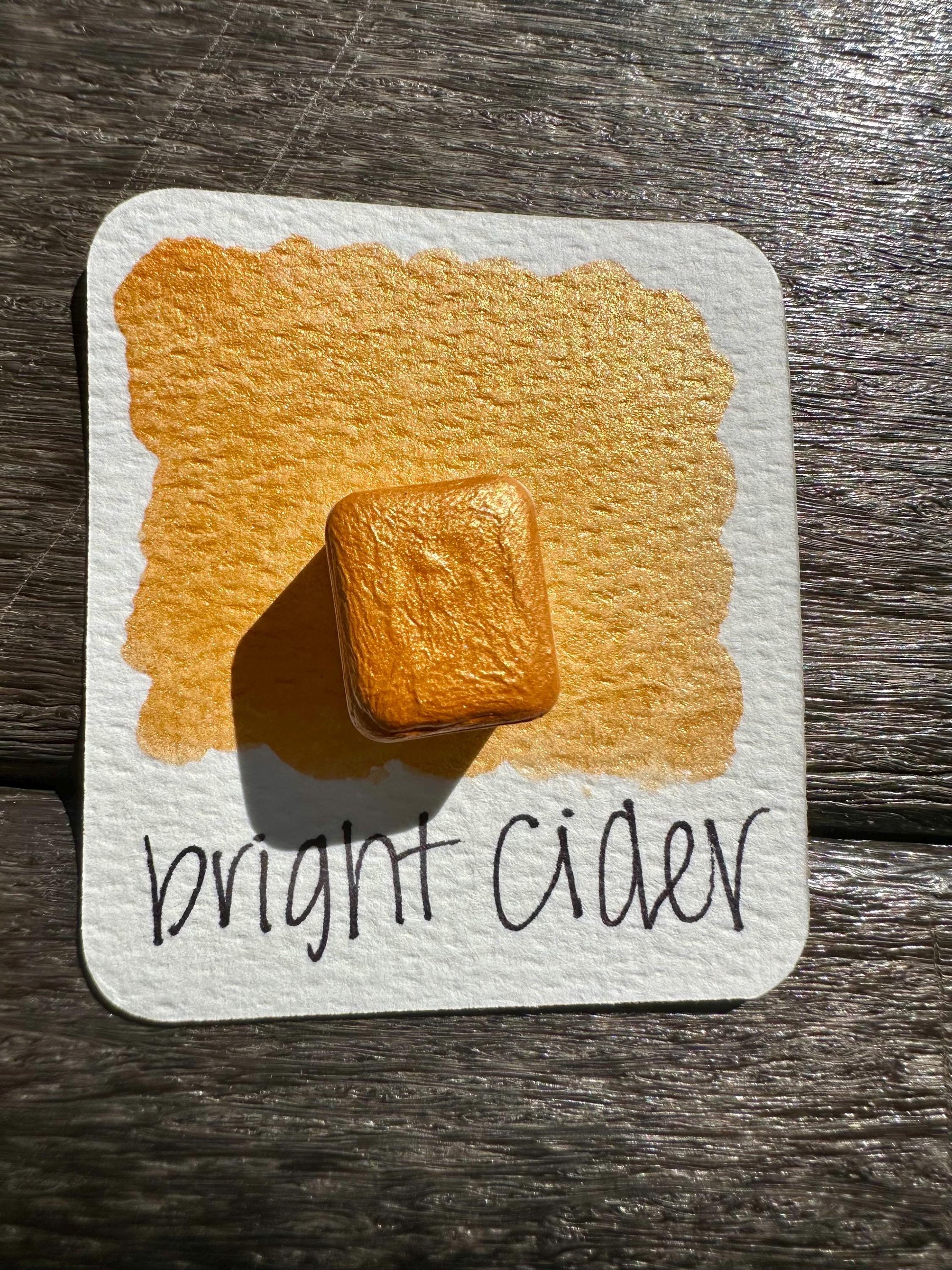 Bright Cider | Handmade Watercolors | Handmade Paint | Watercolors | Watercolor | Watercolor Artist