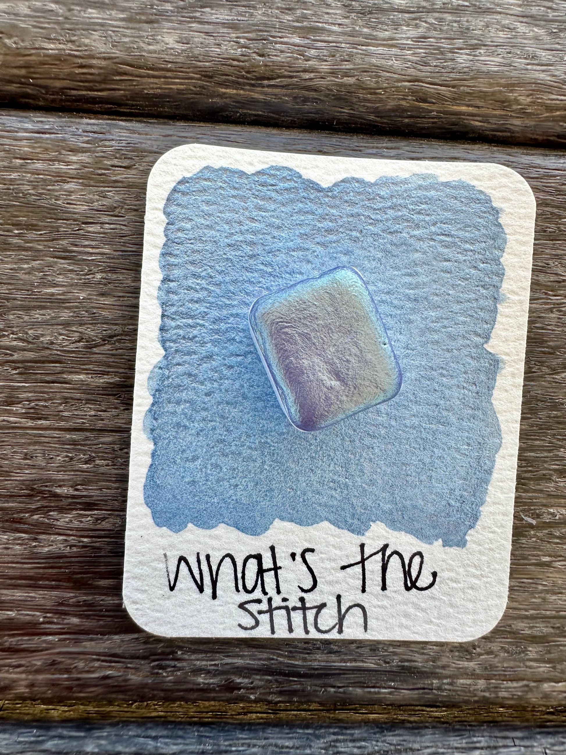 What’s The Stitch | Handmade Watercolors | Handmade Paint | Watercolors | Watercolor | Watercolor Artist