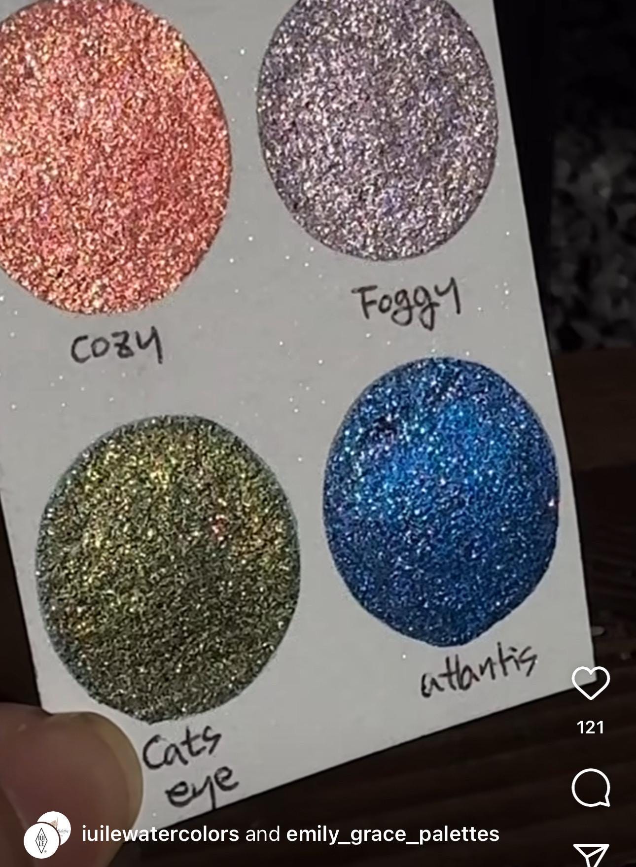 EmilyGracePalettes X Iuile | Fall Collab 2024 | Watercolors | Handmade Paint | Watercolors | Watercolor | Handmade Watercolors | Collab