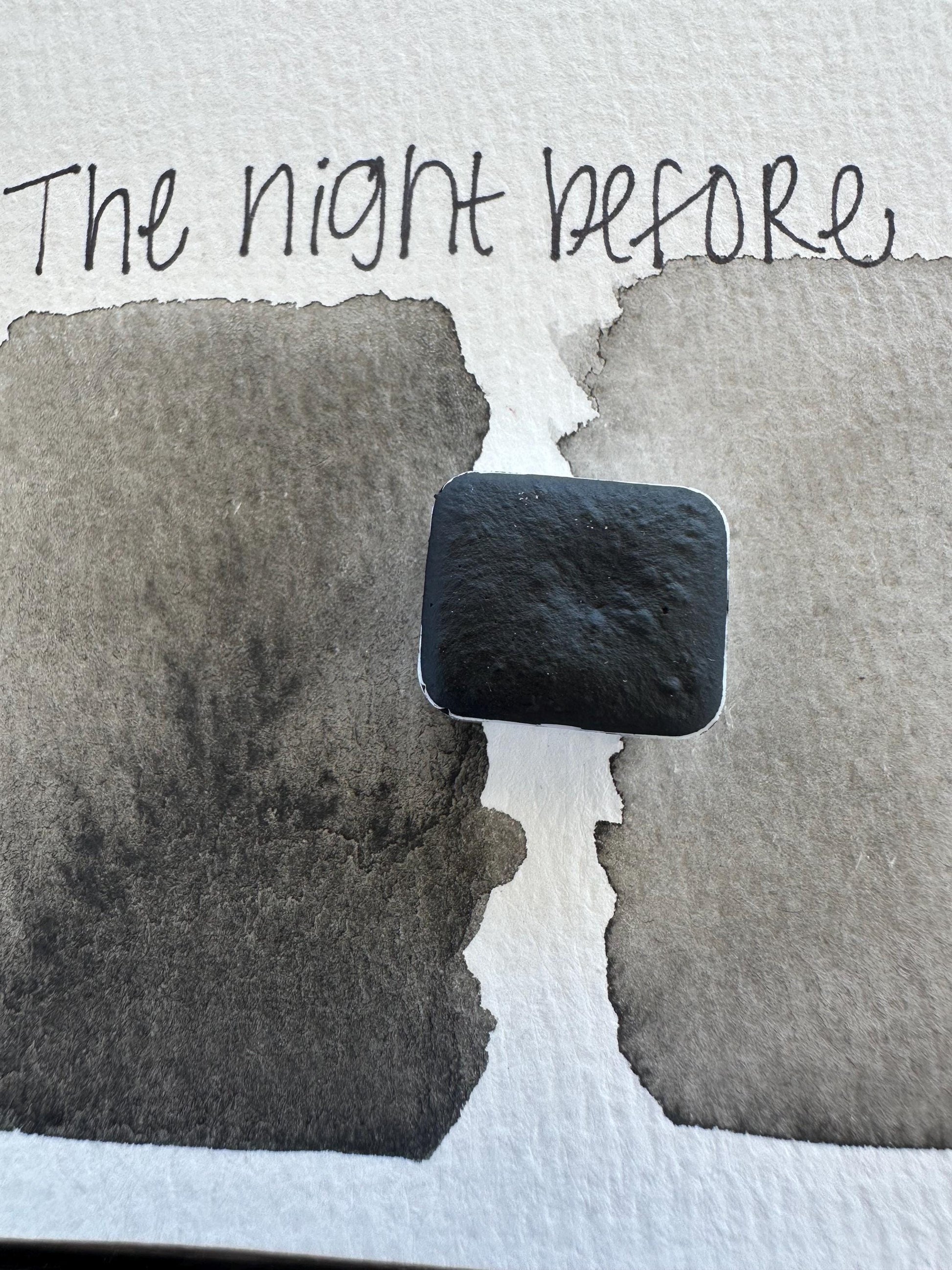 The Night Before | Handmade Watercolors | Handmade Paint | Watercolors | Watercolor | Watercolor Artist