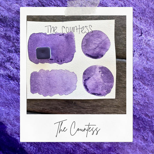 The Countess | Handmade Watercolors | Handmade Paint | Watercolors | Watercolor | Watercolor Artist