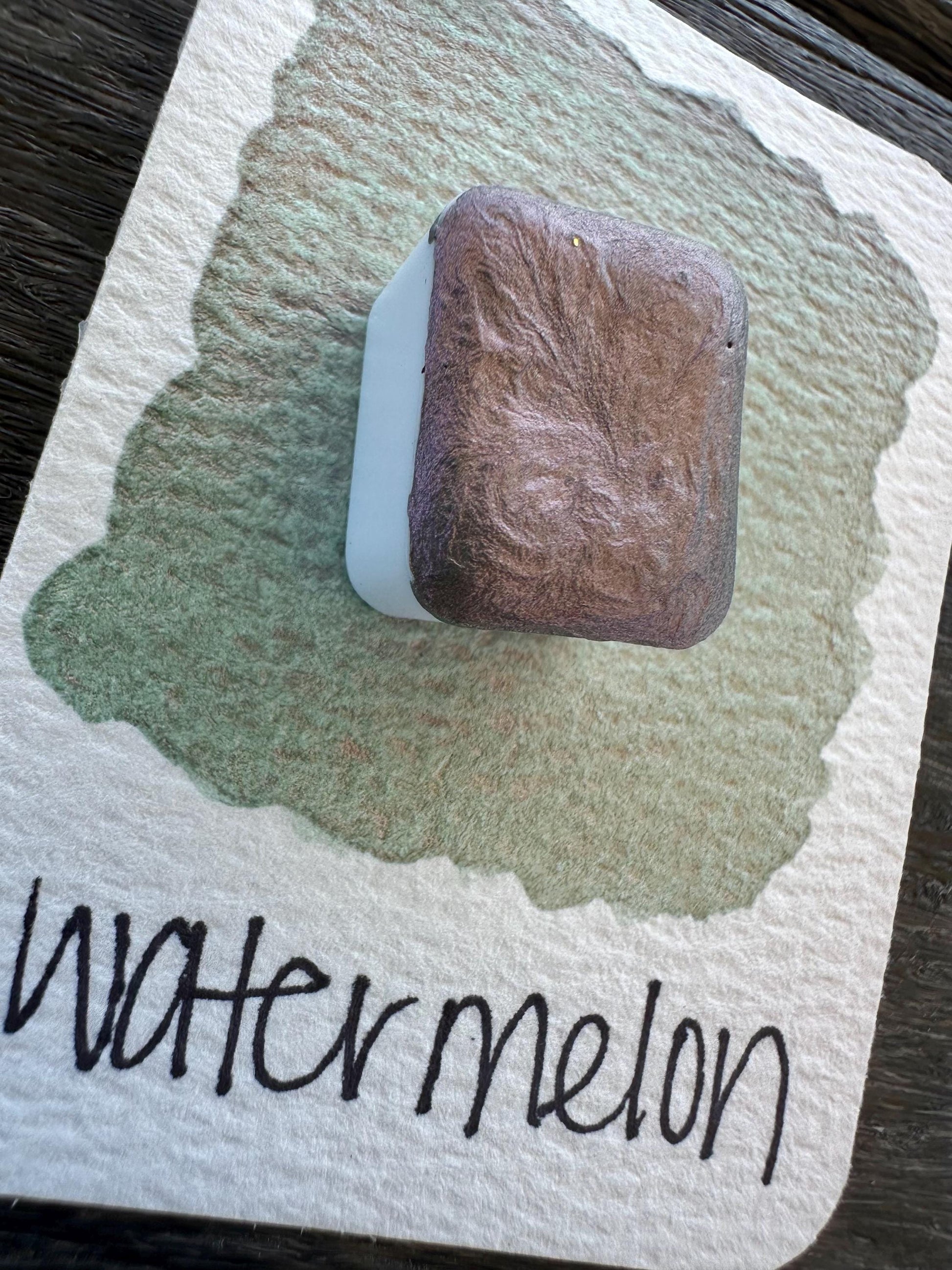 Watermelon | Handmade Watercolors | Handmade Paint | Watercolors | Watercolor Artist | Handmade Cards | Calligraphy | Lettering
