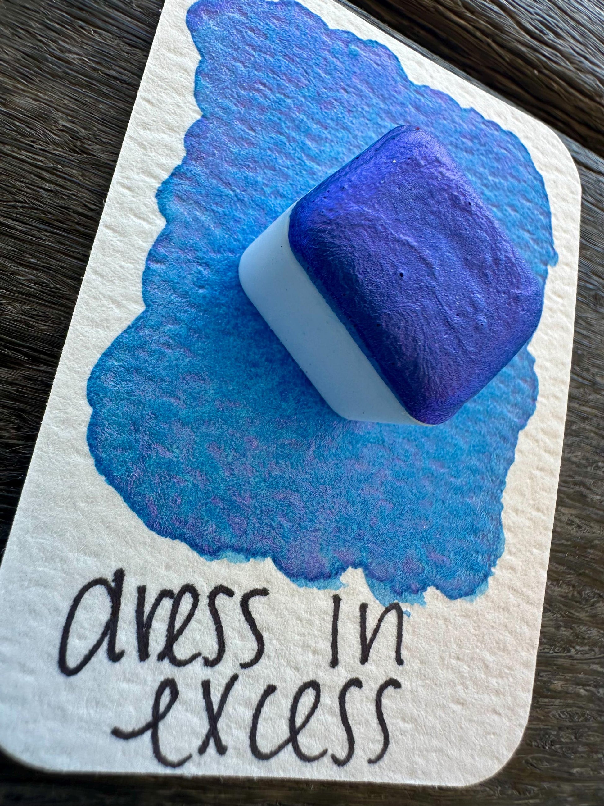 Dress In Excess | Handmade Watercolors | Handmade Paint | Watercolors | Watercolor | Watercolor Artist