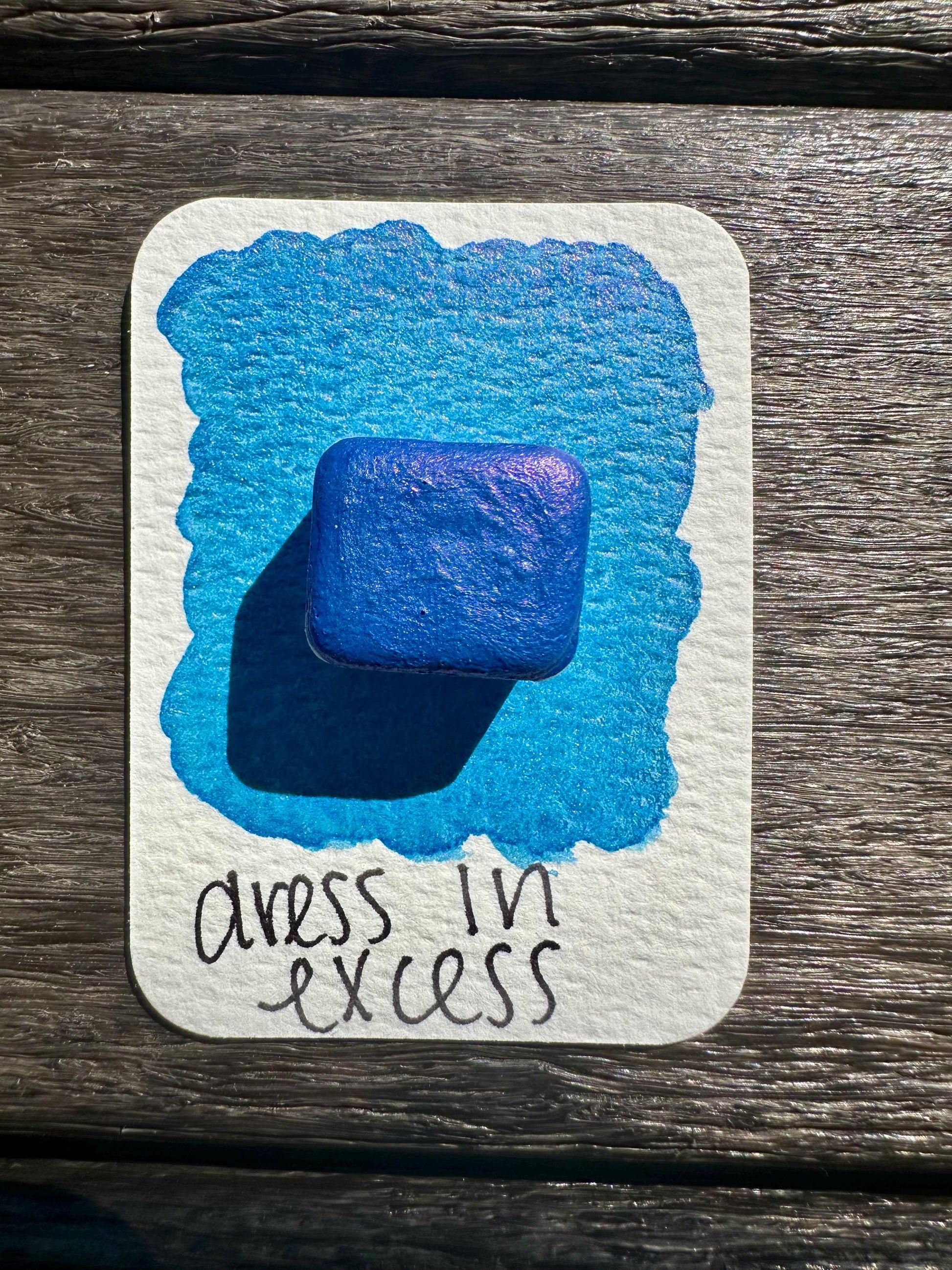 Dress In Excess | Handmade Watercolors | Handmade Paint | Watercolors | Watercolor | Watercolor Artist