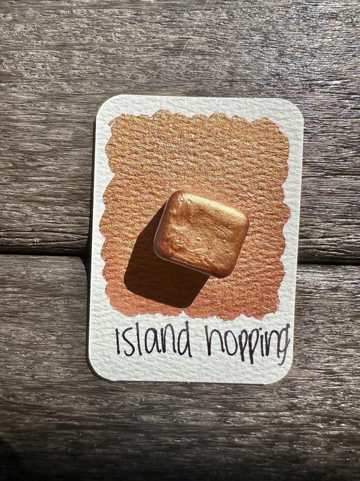 Island Hopping | Handmade Watercolors | Handmade Paint | Watercolors | Watercolor | Watercolor Artist