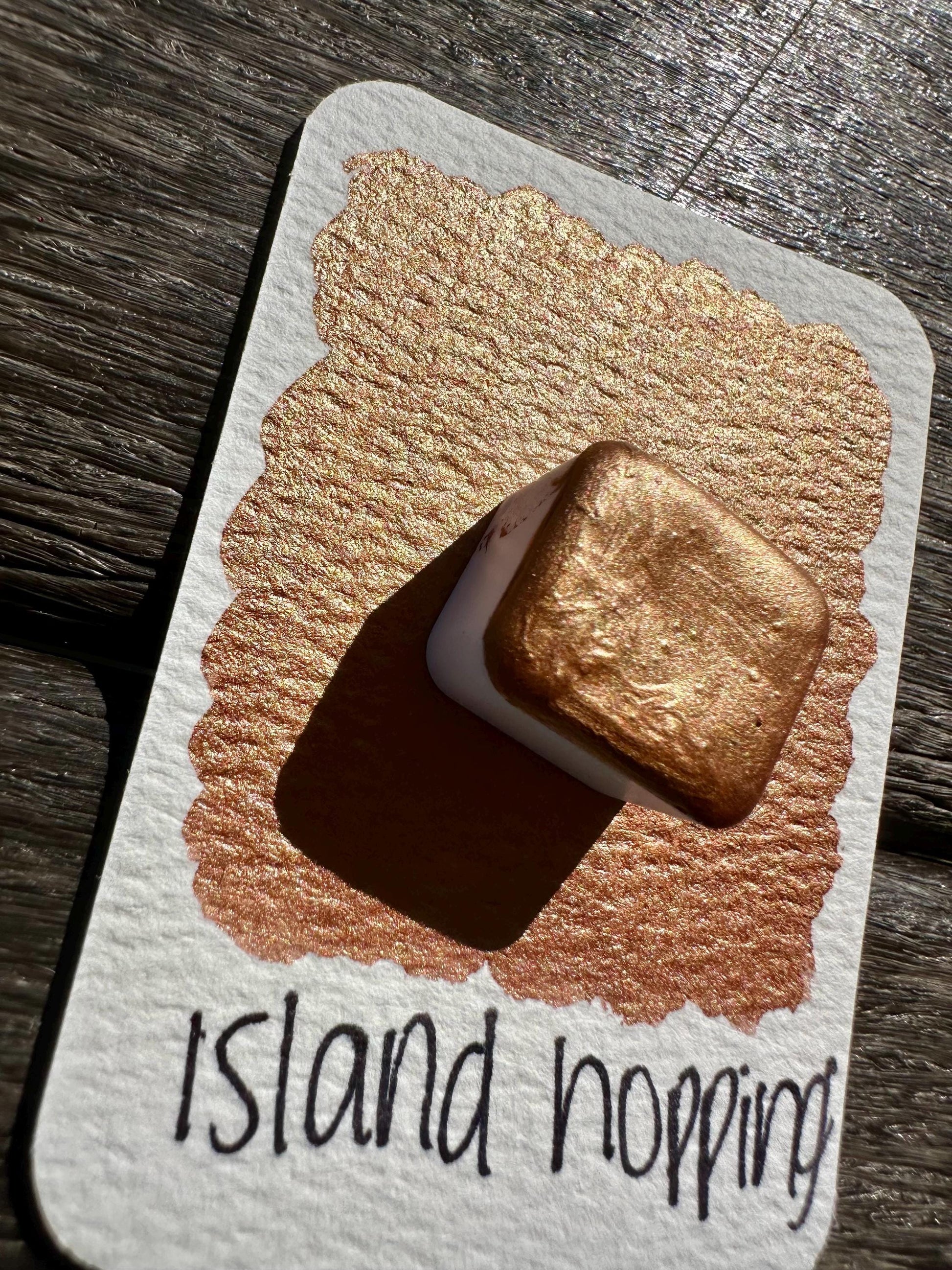 Island Hopping | Handmade Watercolors | Handmade Paint | Watercolors | Watercolor | Watercolor Artist
