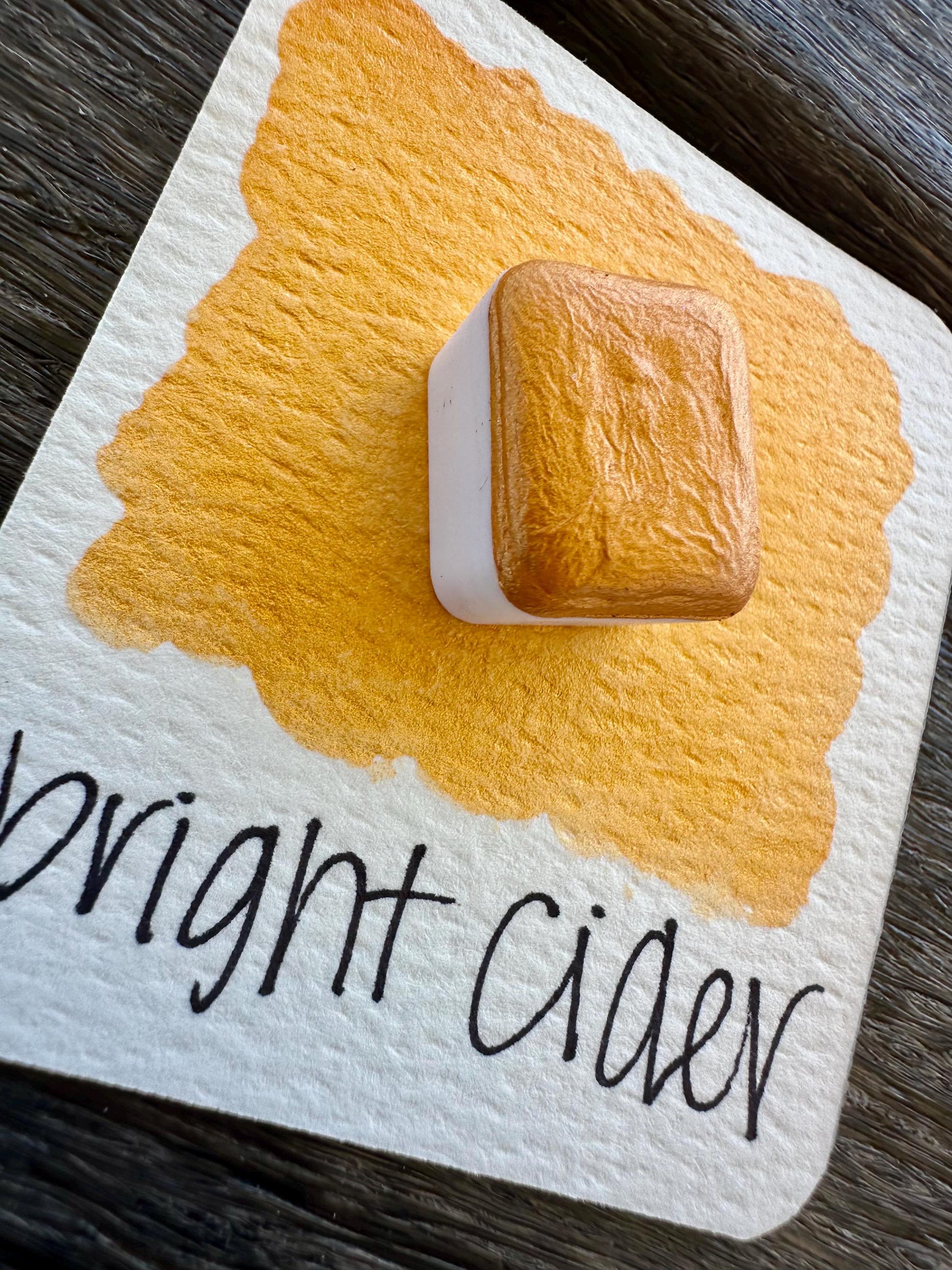 Bright Cider | Handmade Watercolors | Handmade Paint | Watercolors | Watercolor | Watercolor Artist