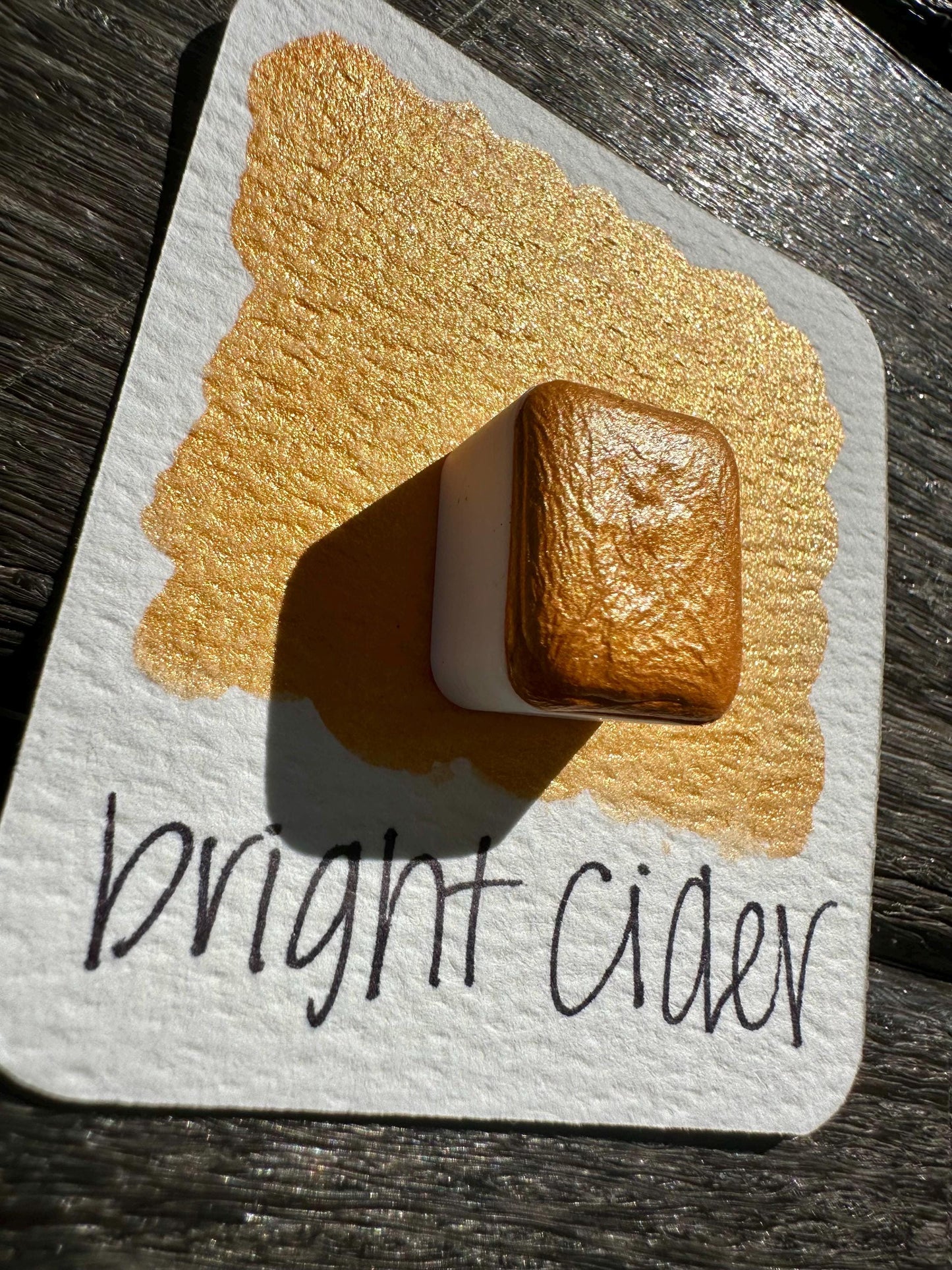 Bright Cider | Handmade Watercolors | Handmade Paint | Watercolors | Watercolor | Watercolor Artist