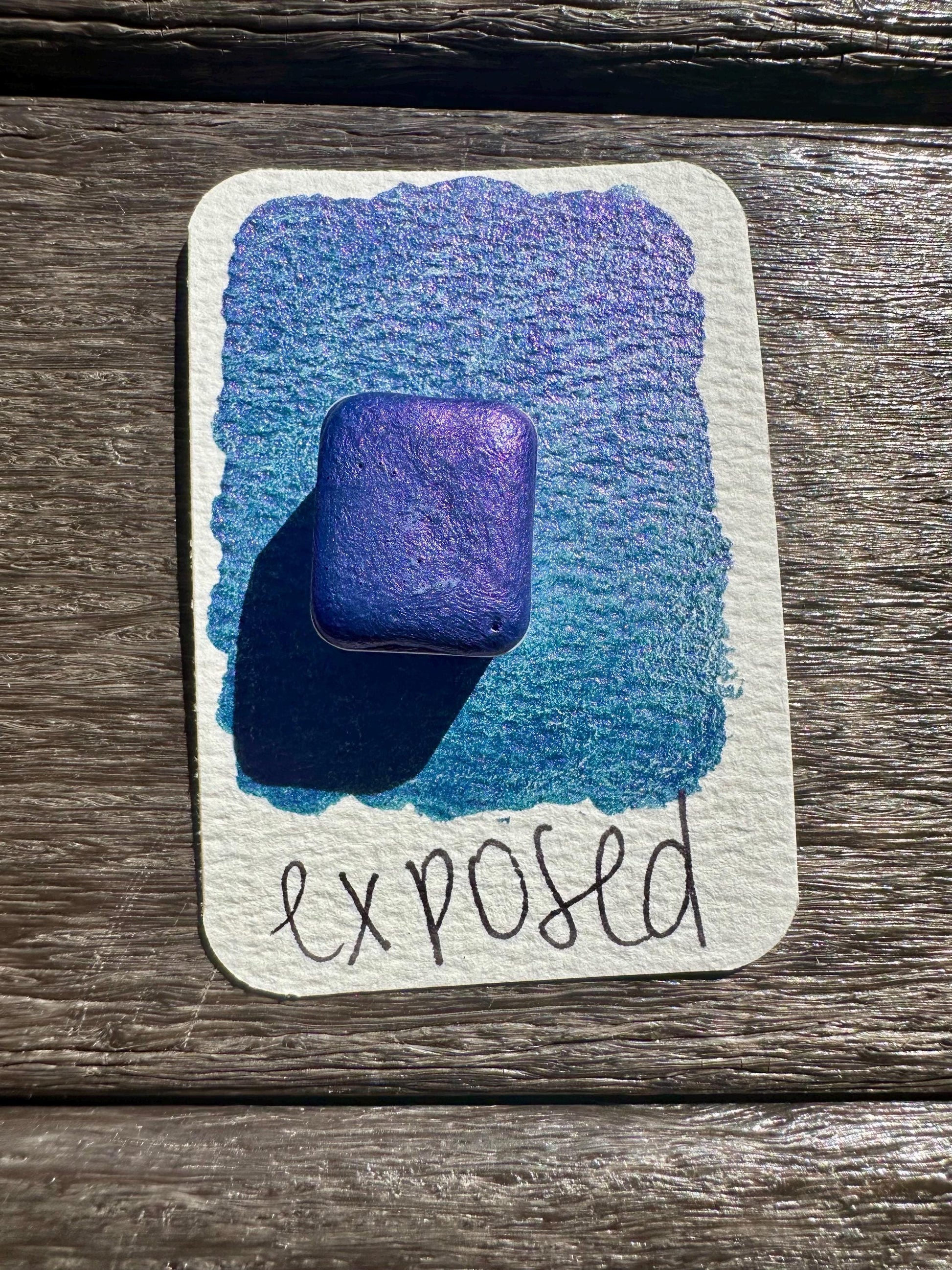 Exposed | Handmade Watercolors | Handmade Paint | Watercolors | Watercolor | Watercolor Artist